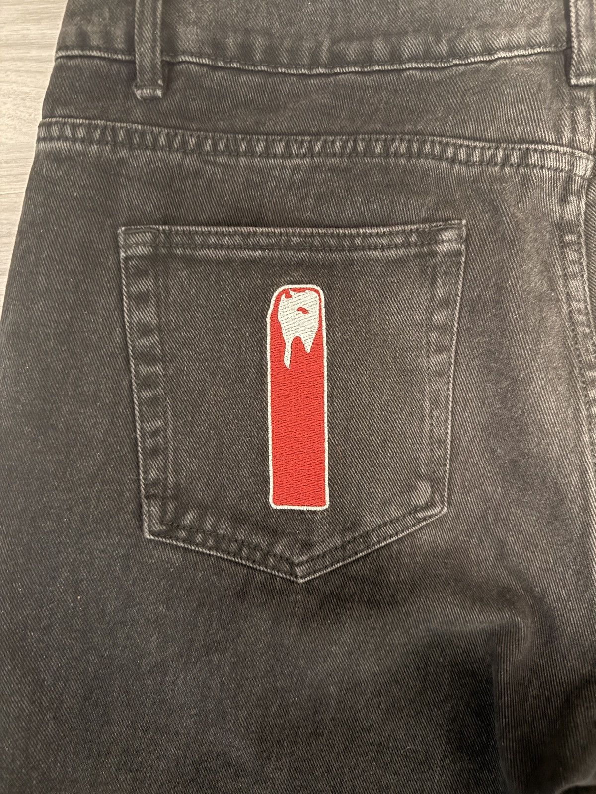 Icecream ICECREAM Graphic Pocket Black Denim Size US 34 / EU 50 - 5 Thumbnail