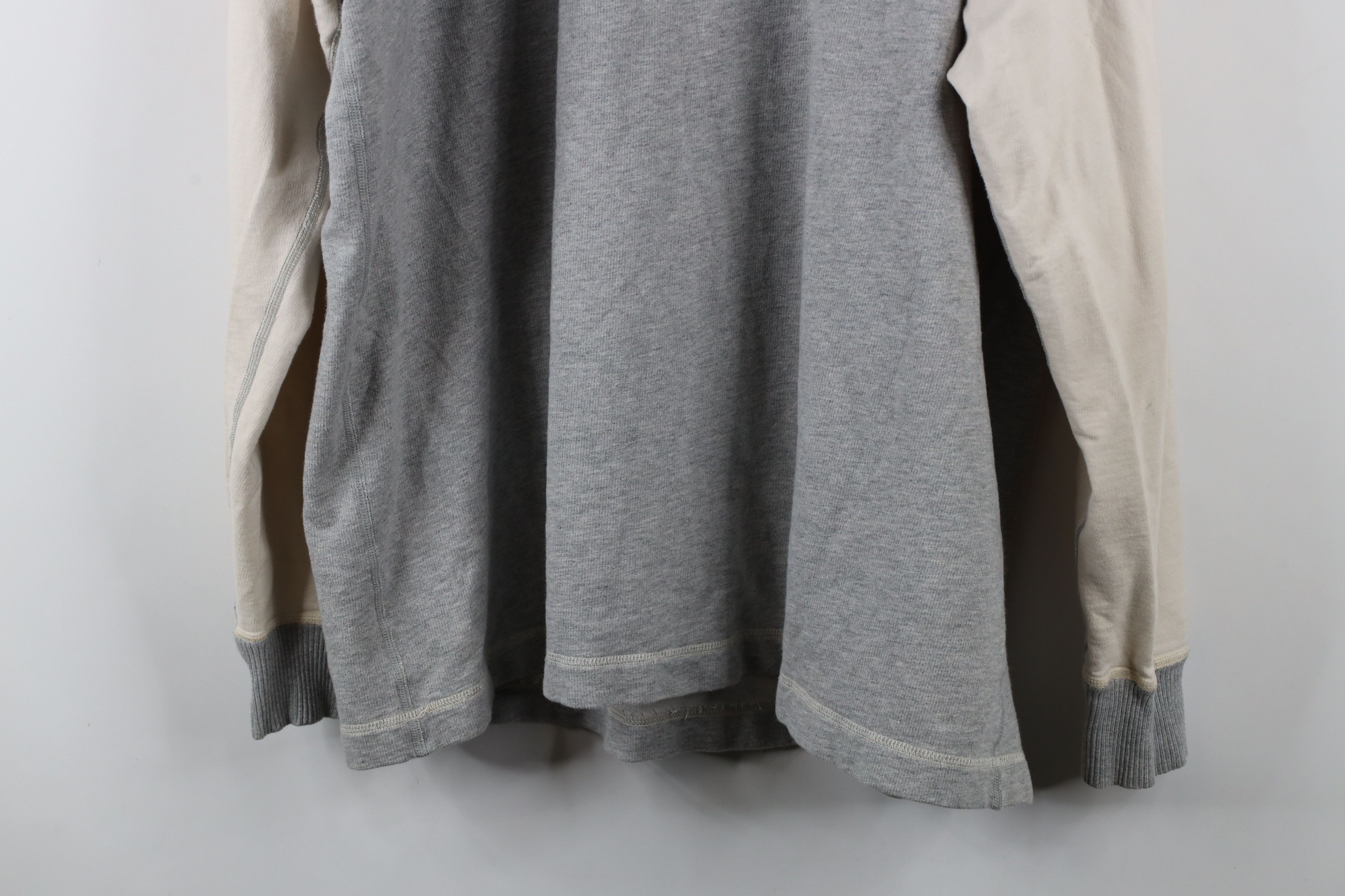 Ralph Lauren × Vintage Vintage Y2K Ralph Lauren Knit Long Sleeve T-Shirt Gray Size US XXL / EU 58 / 5 - 12 Thumbnail