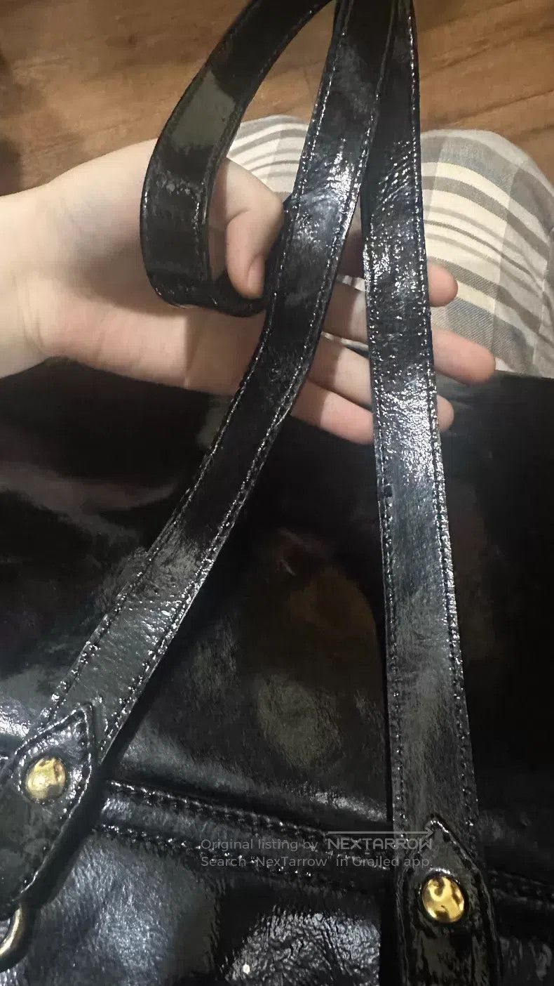 Vivienne Westwood Vivienne Westwood size os Large Logo Trapezoid Bag, Patent Size ONE SIZE - 8 Thumbnail