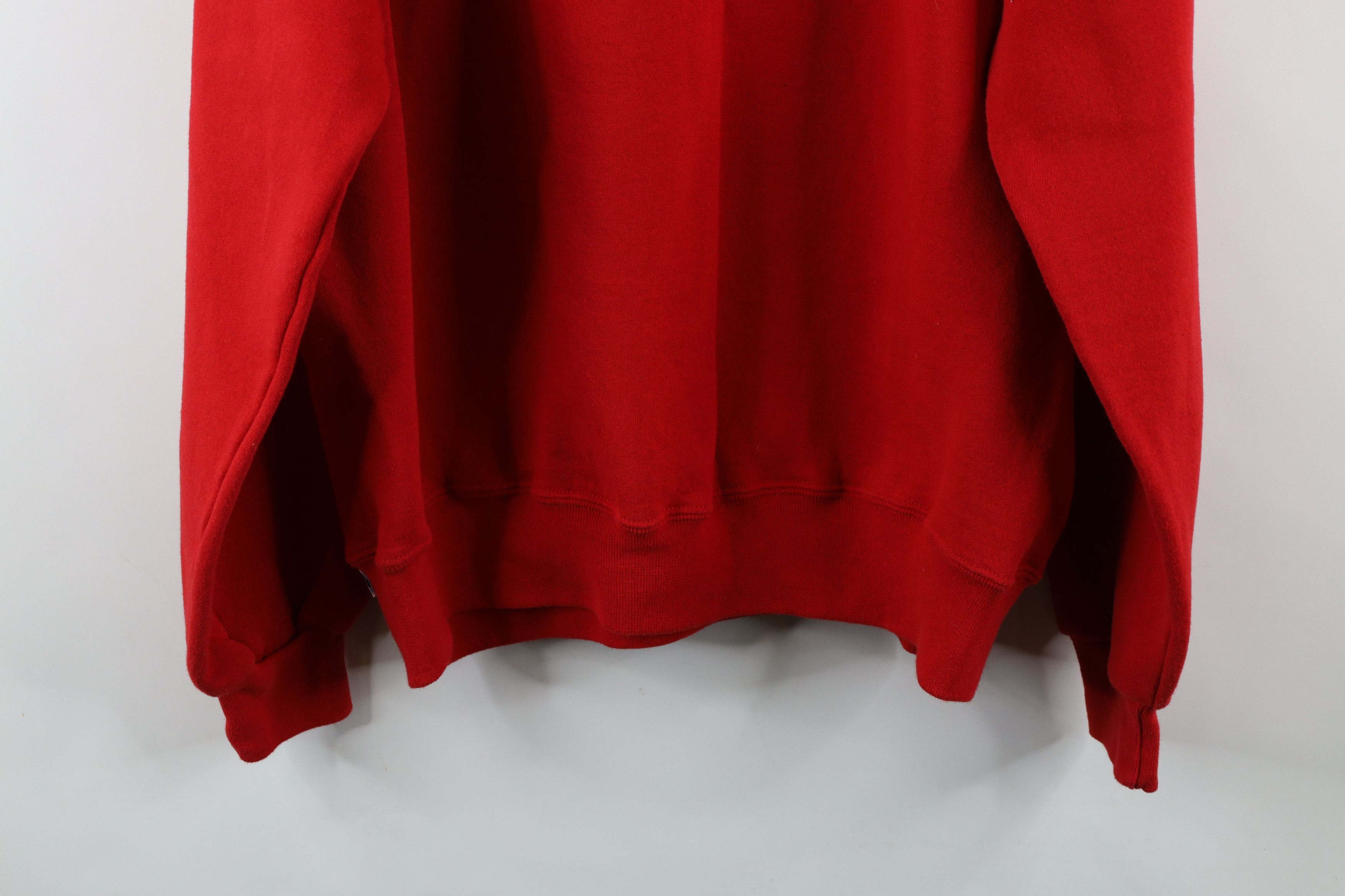 Russell Athletic × Vintage Vintage 90s Russell Athletic USA Flag Box Logo Sweatshirt Size US L / EU 52-54 / 3 - 10 Thumbnail