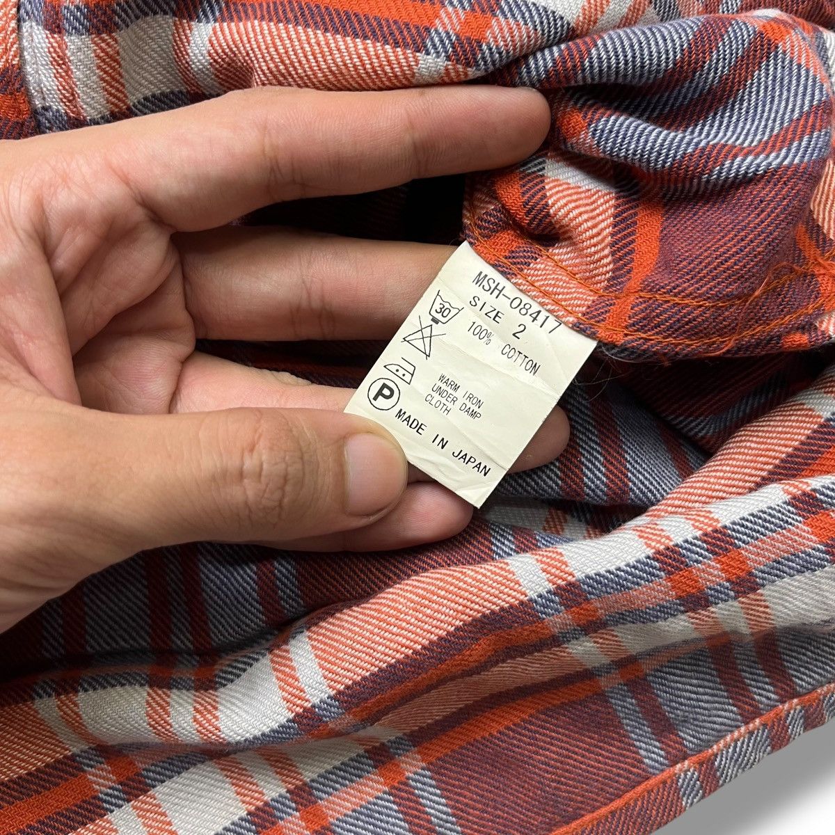 Kapital Issey miyake style💥HANALEI Heavy Flannel Workshirt Size US M / EU 48-50 / 2 - 6 Thumbnail