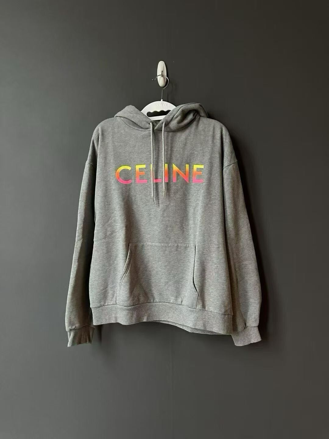 Celine Celine Gray Gradient Hoodie Size US M / EU 48-50 / 2 - 1 Thumbnail