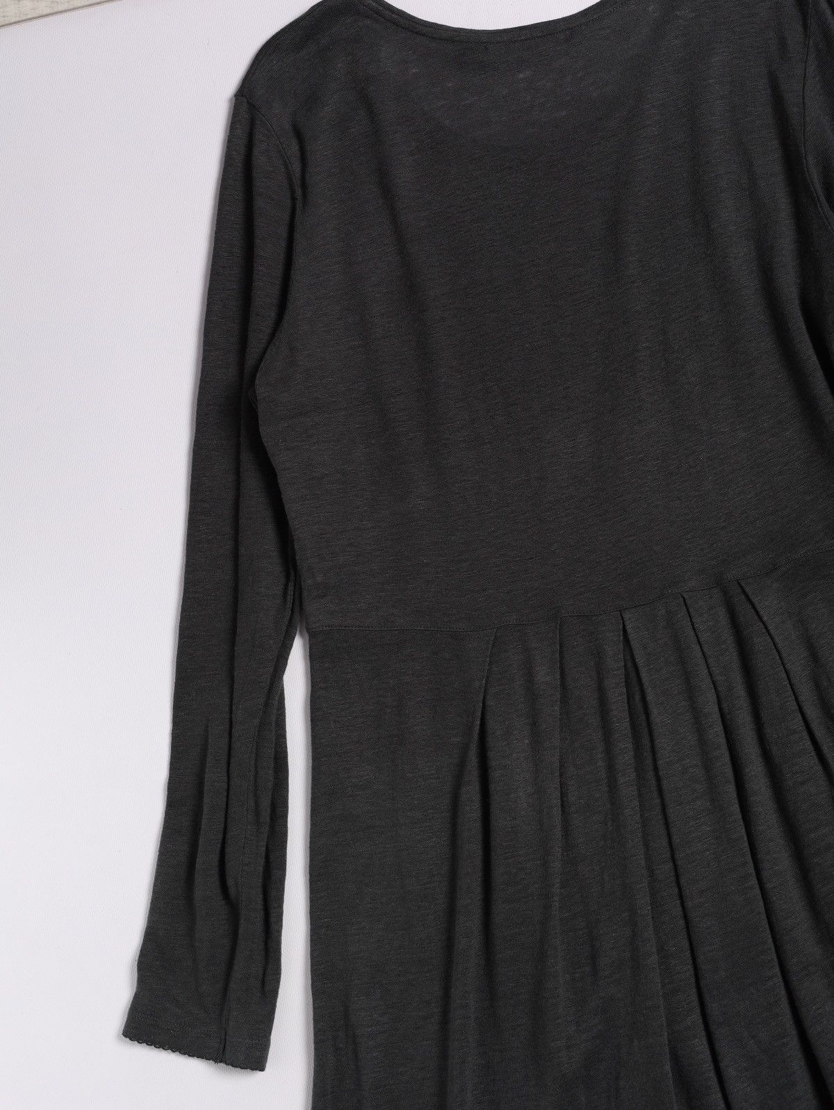 Gudrun Sjoden Gudrun Sjoden Long Dress Maxi Linen M size Dark Grey Size M / US 6-8 / IT 42-44 - 12 Thumbnail