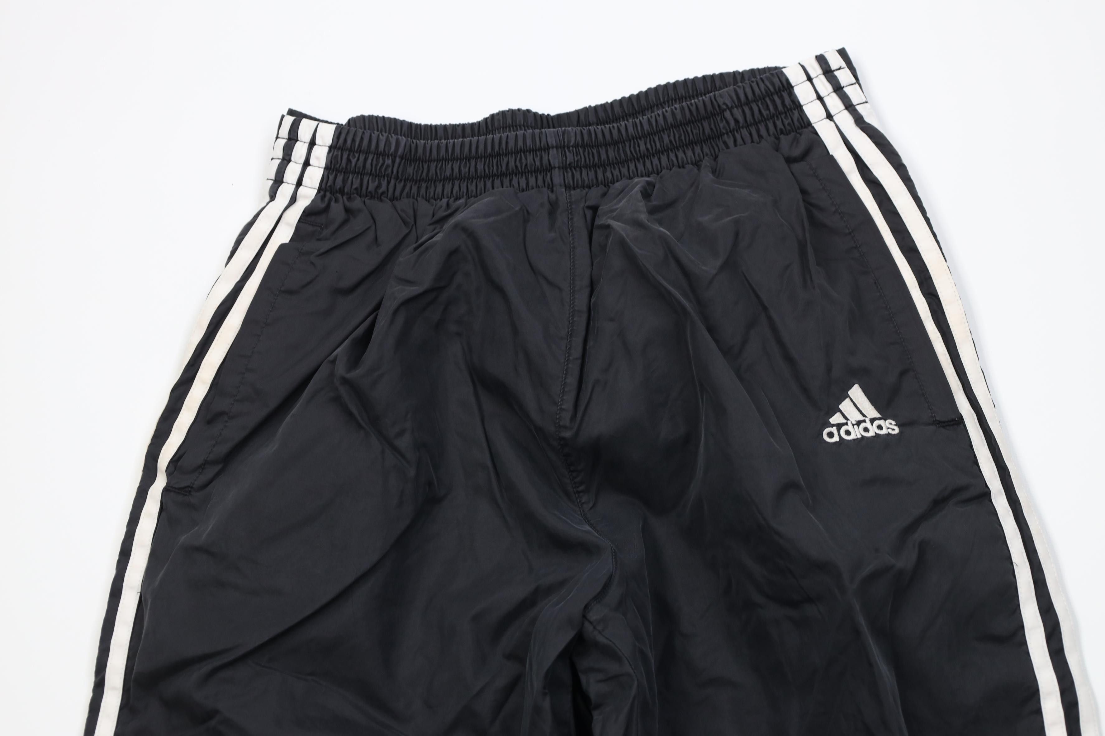 Adidas Vintage Y2K 2001 Adidas Tearaway Windbreaker Pants Black Size US 34 / EU 50 - 2 Thumbnail