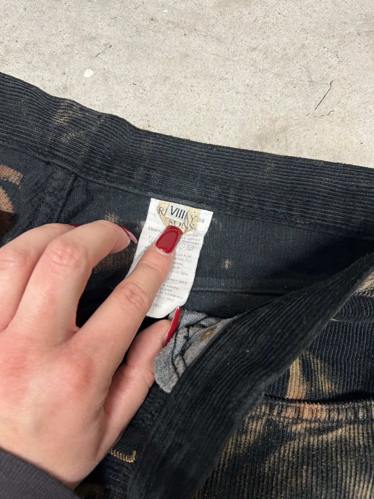 Replay Corduroy Replay&Sons pants Size 27" / US 4 / IT 40 - 8 Thumbnail