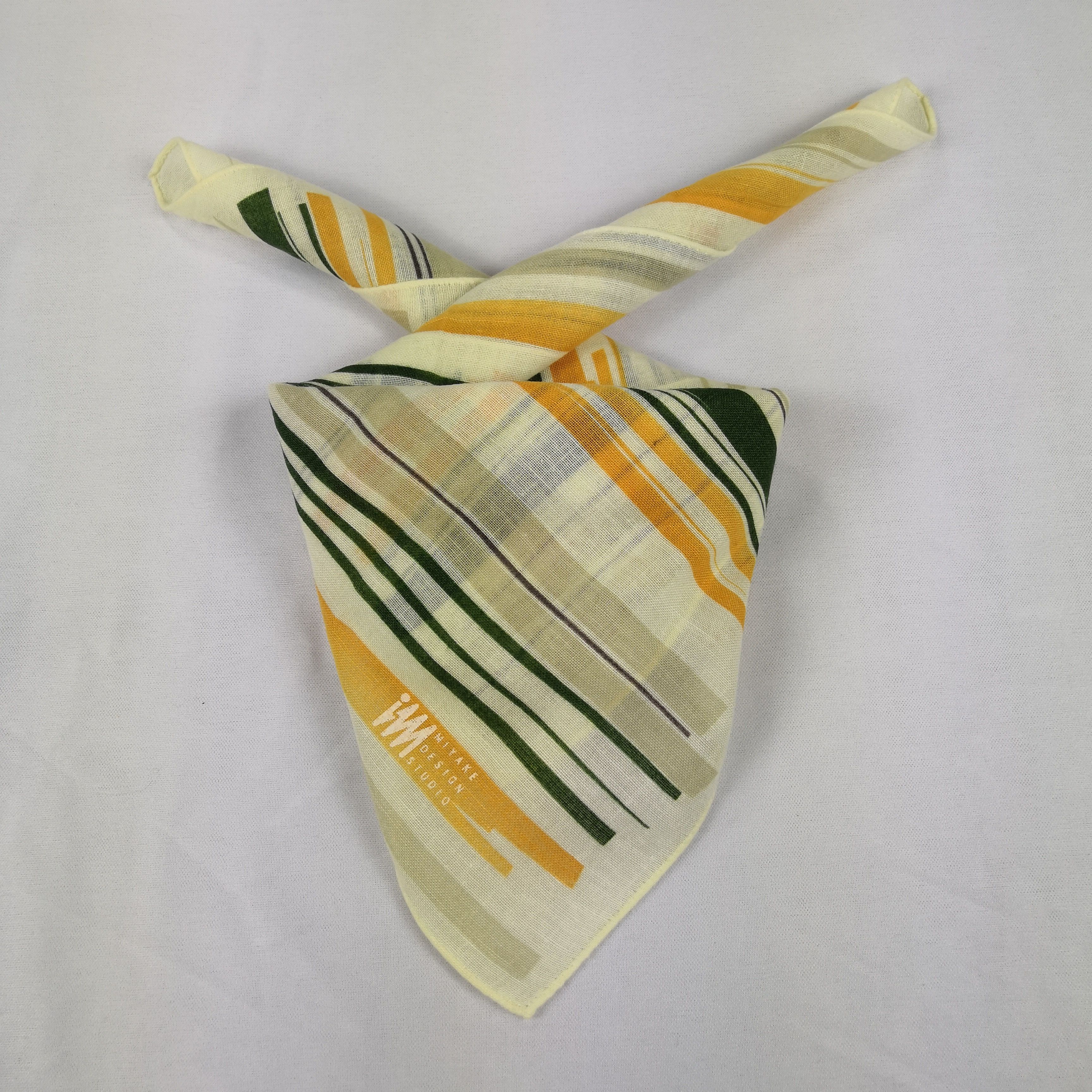 Issey Miyake Issey Miyake Scarf Neckerchief Japanese Bandana Handkerchief Size ONE SIZE - 1 Thumbnail