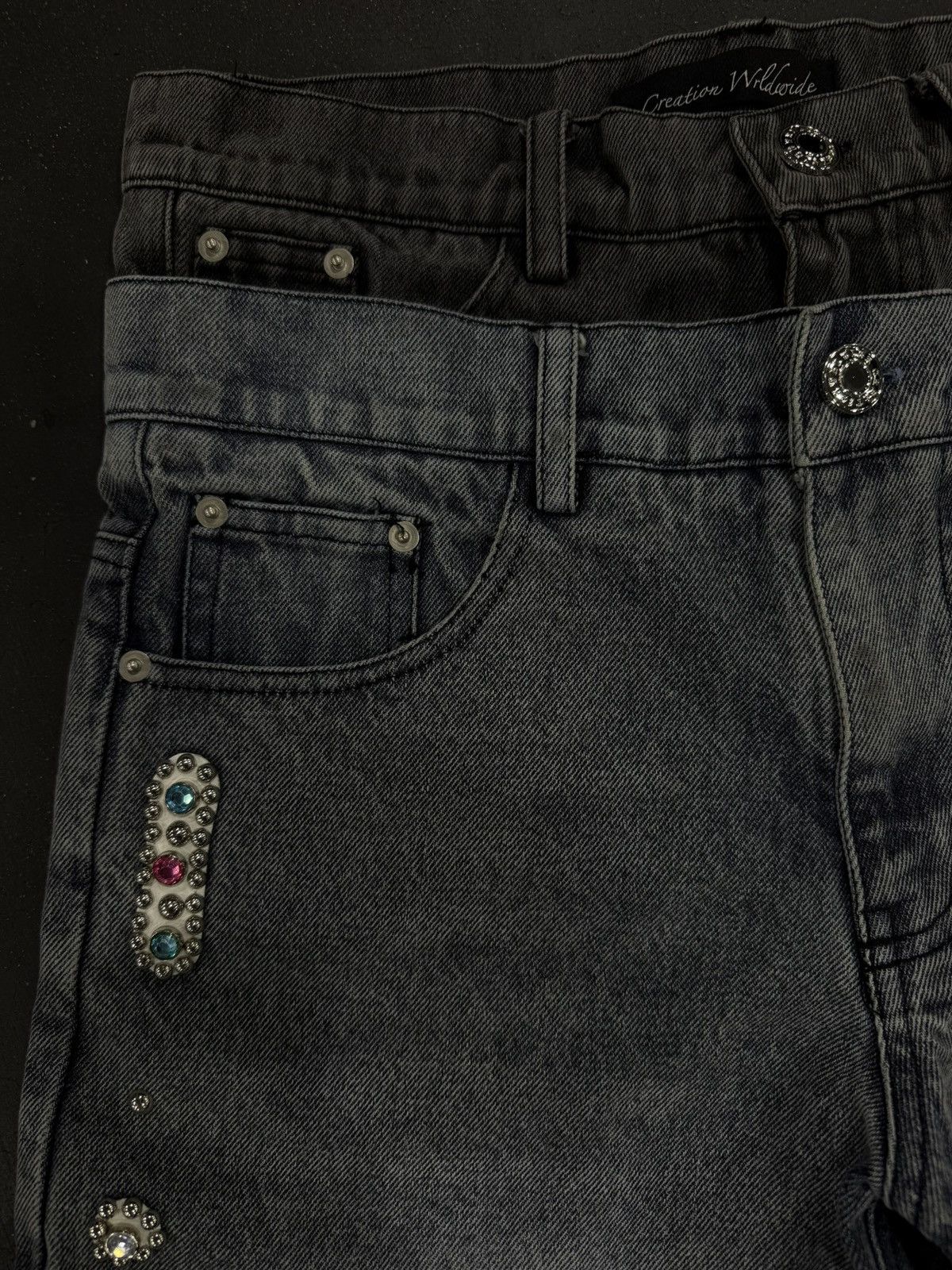 Other Gemstone Jorts Size US 32 / EU 48 - 3 Thumbnail