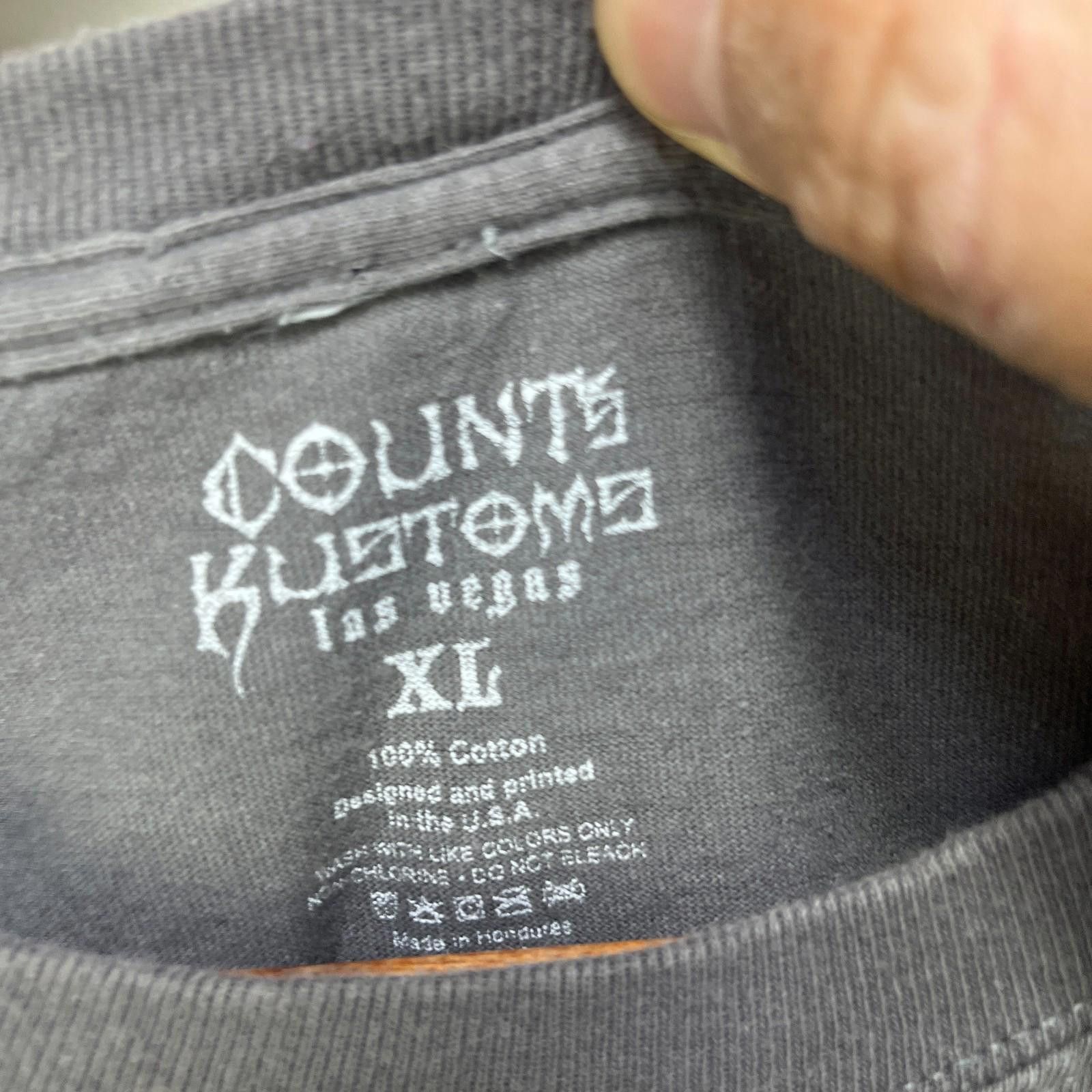 Vintage Vintage Count Choppers Kustoms Cross Long Sleeve Shirt Size US XL / EU 56 / 4 - 6 Thumbnail