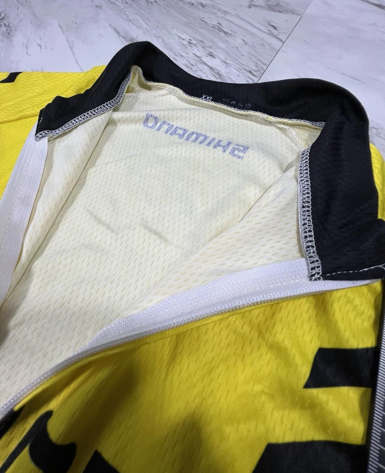 Other Shimano Yellow Cycling Jersey Full Zip Bike Shirt Mens XXL#8 Size ONE SIZE - 5 Thumbnail