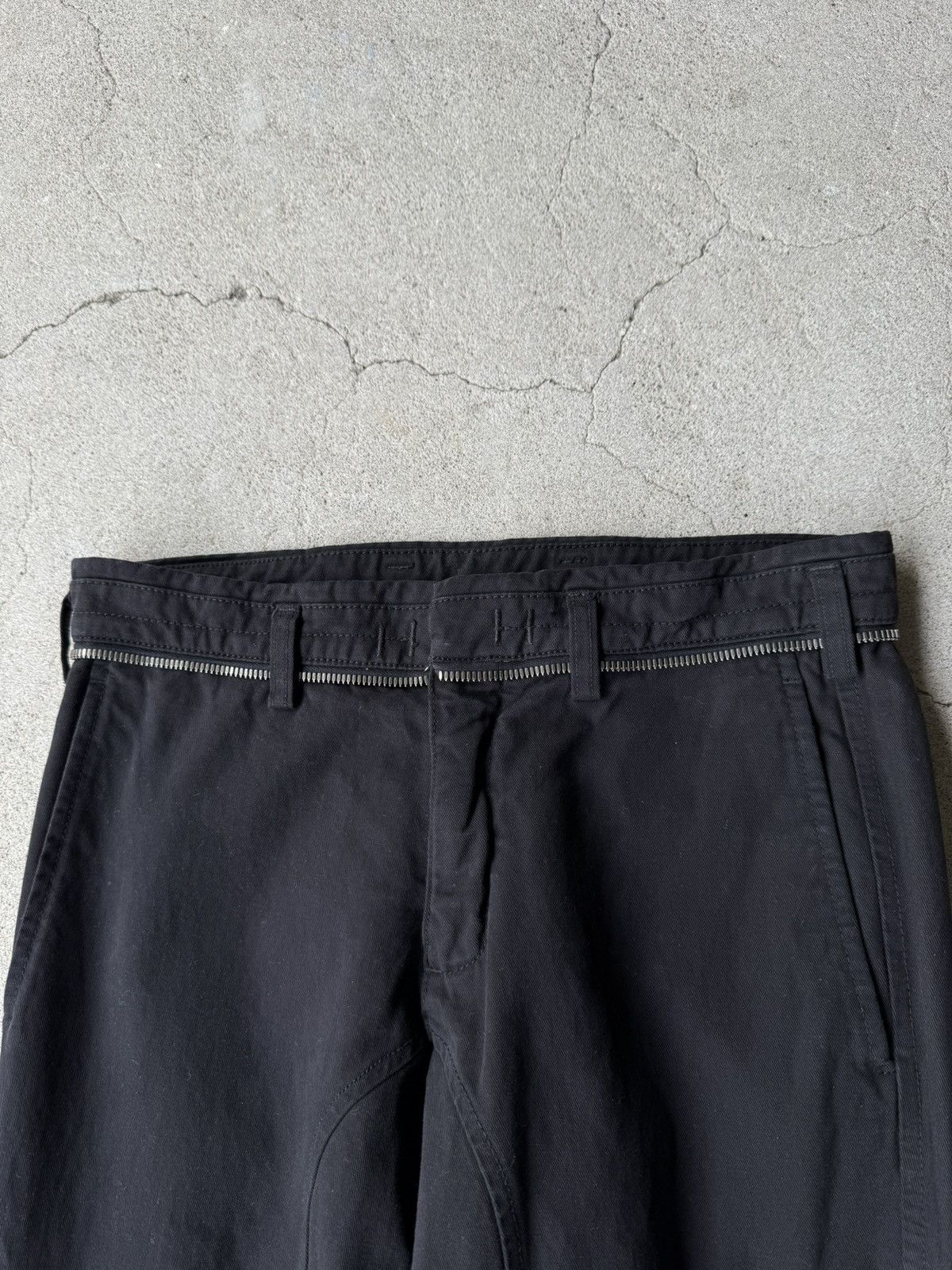 Neil Barrett Neil Barrett Archive Black Gimmick Cargo Pants Size US 30 / EU 46 - 4 Thumbnail
