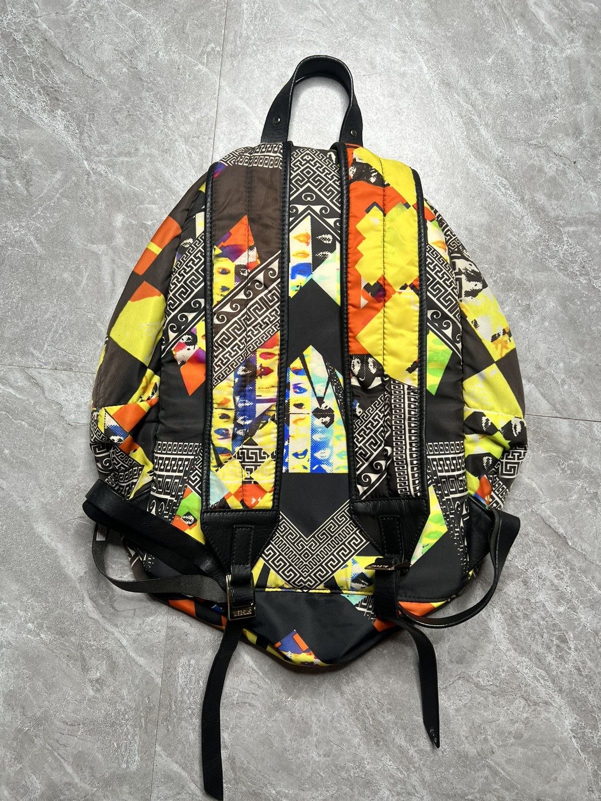 Versace × Versus Versace Versus Versace Printed Backpack Size ONE SIZE - 2 Thumbnail