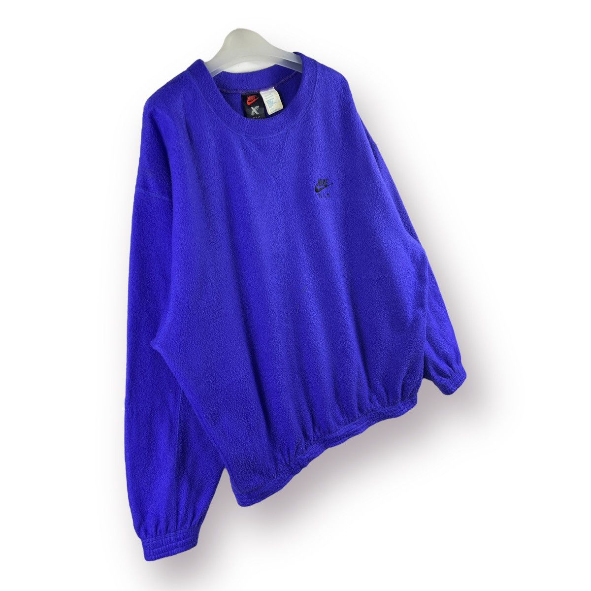 Nike 🔥 Vintage 90's Nike X Cross Training fleece Sweatshirt - L Size US L / EU 52-54 / 3 - 3 Thumbnail