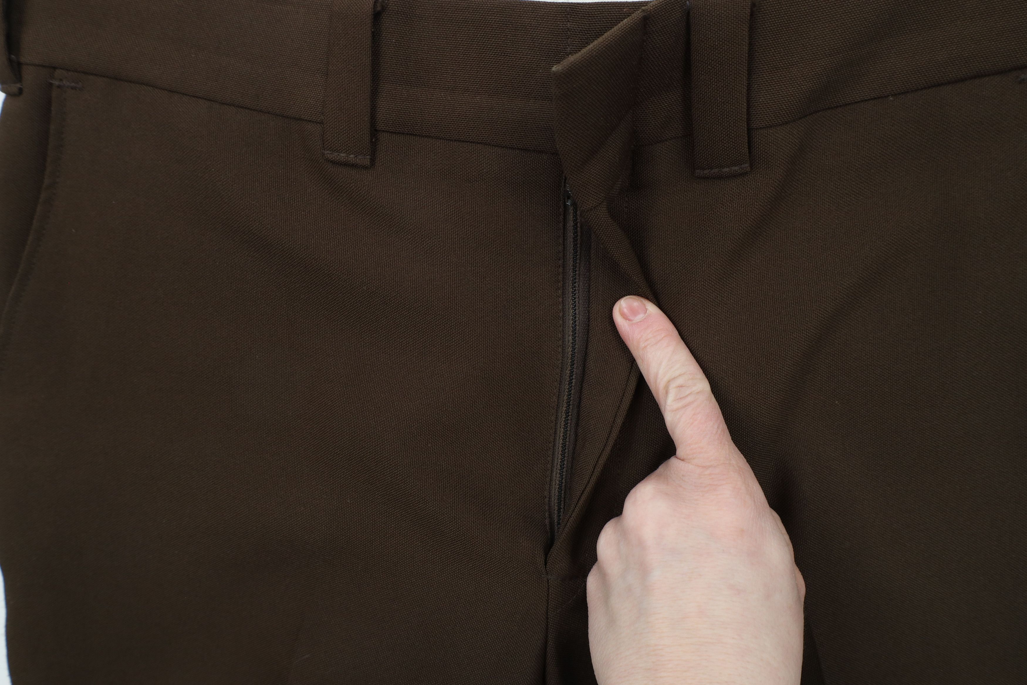 Vintage Vintage 70s Streetwear Bell Bottoms Chino Pants Brown USA Size US 34 / EU 50 - 7 Thumbnail
