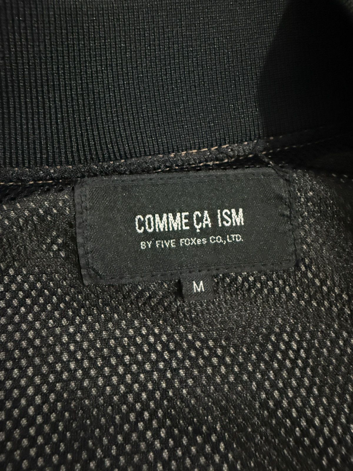 Comme Ca Ism Comme ca ism by five Foxes co.ltd varsity satin denim jacket Size US M / EU 48-50 / 2 - 8 Thumbnail