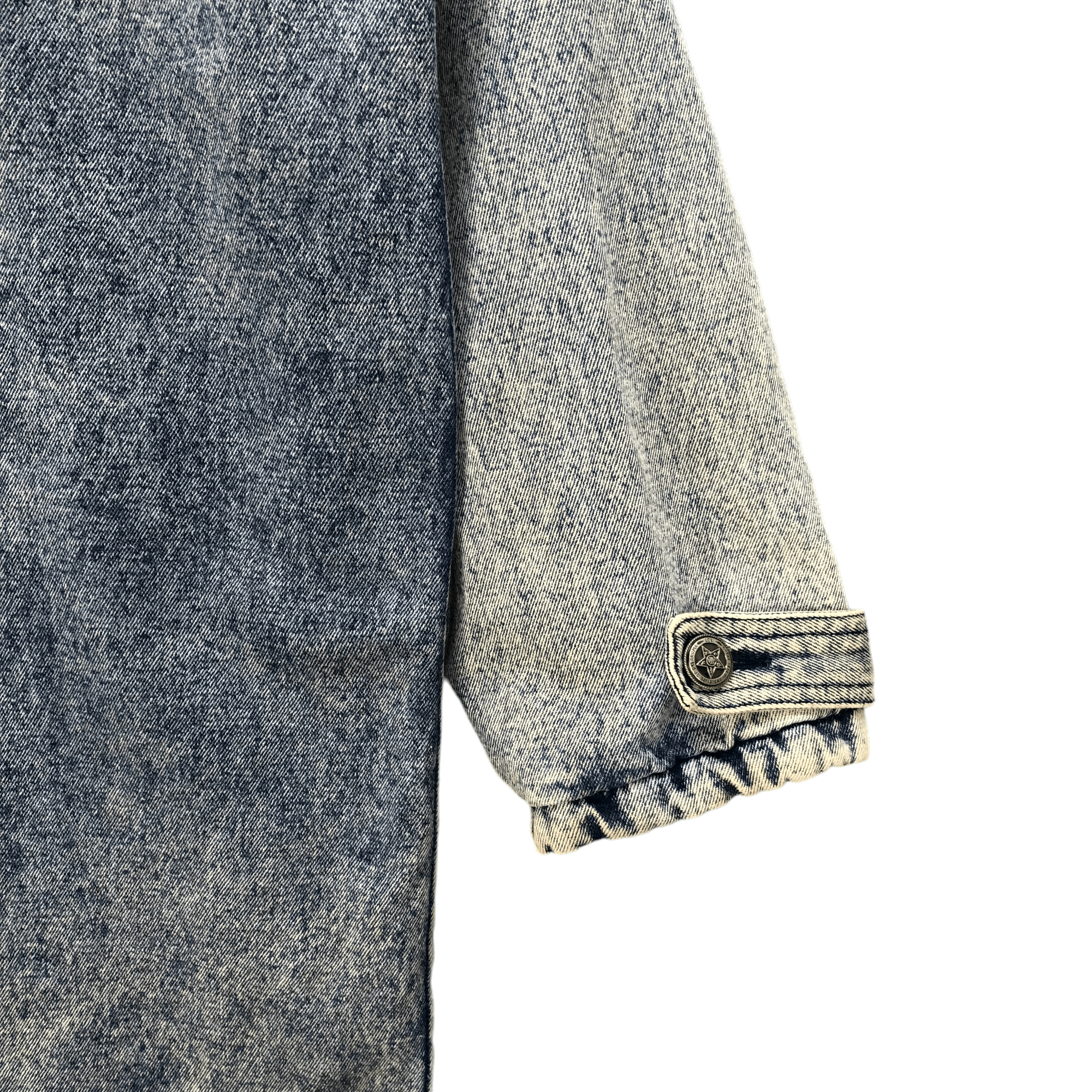 Japanese Brand RARE🔥 CRICKET Washed Denim Duffle Coat #4884-37 Size US XL / EU 56 / 4 - 17 Thumbnail