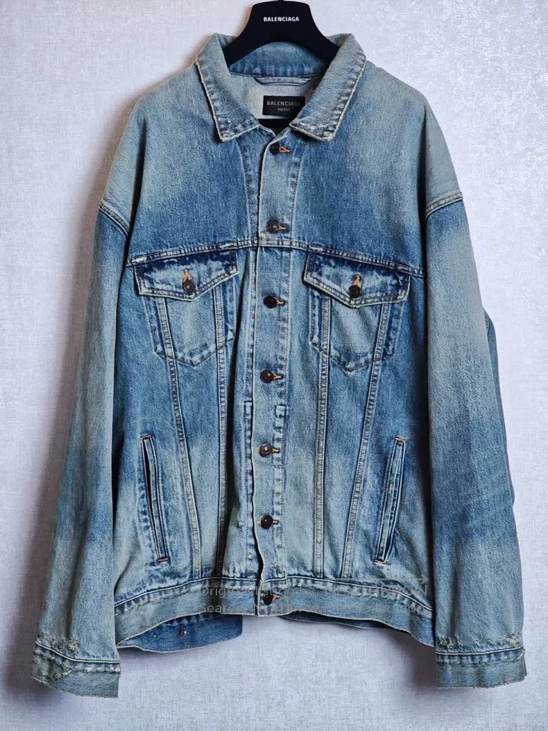 Balenciaga Balenciaga Denim jacket Size US M / EU 48-50 / 2 - 1 Thumbnail
