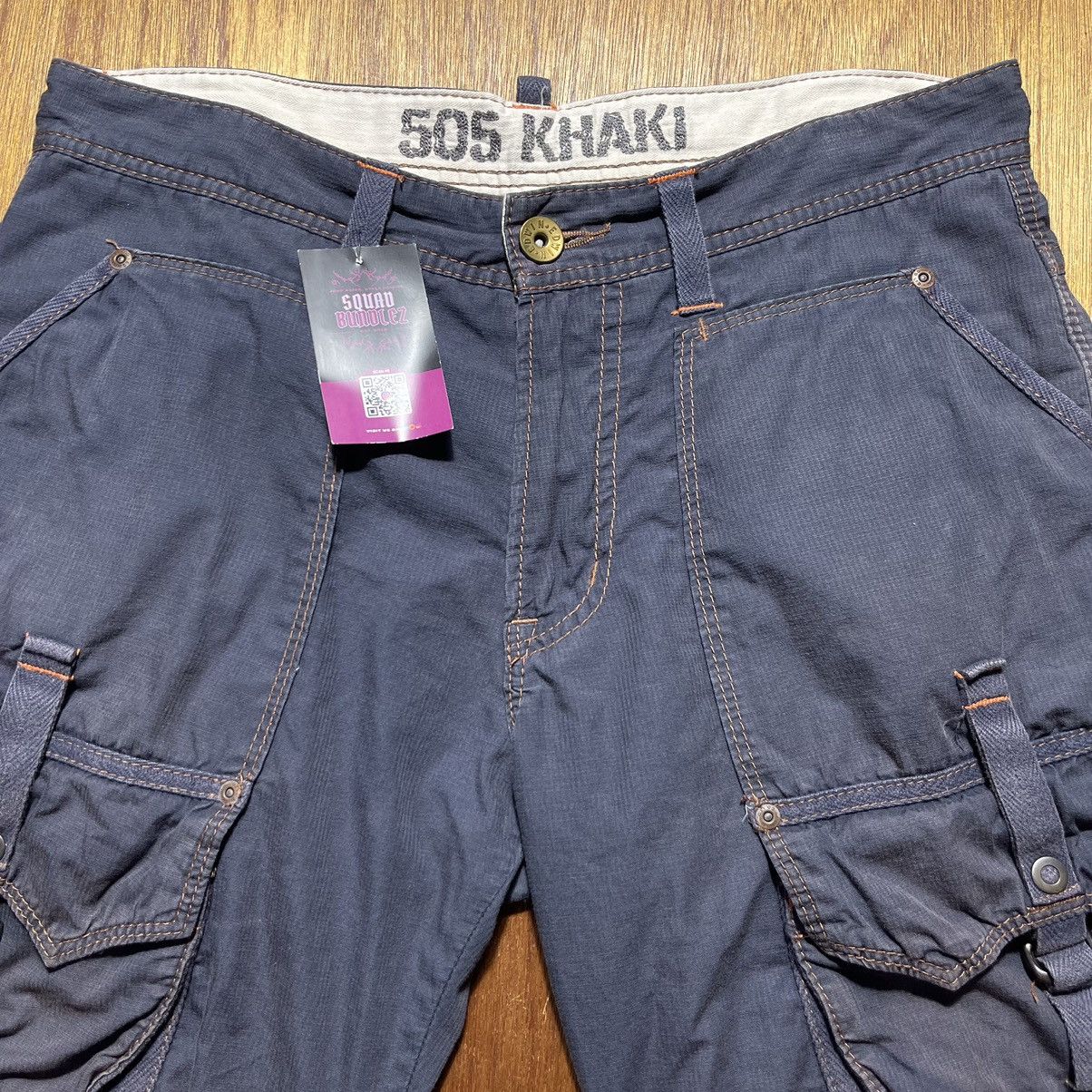 Edwin Edwin 505 Khaki Short Cargo Tactical Pocket Pants Size 34’ Size US 34 / EU 50 - 3 Thumbnail