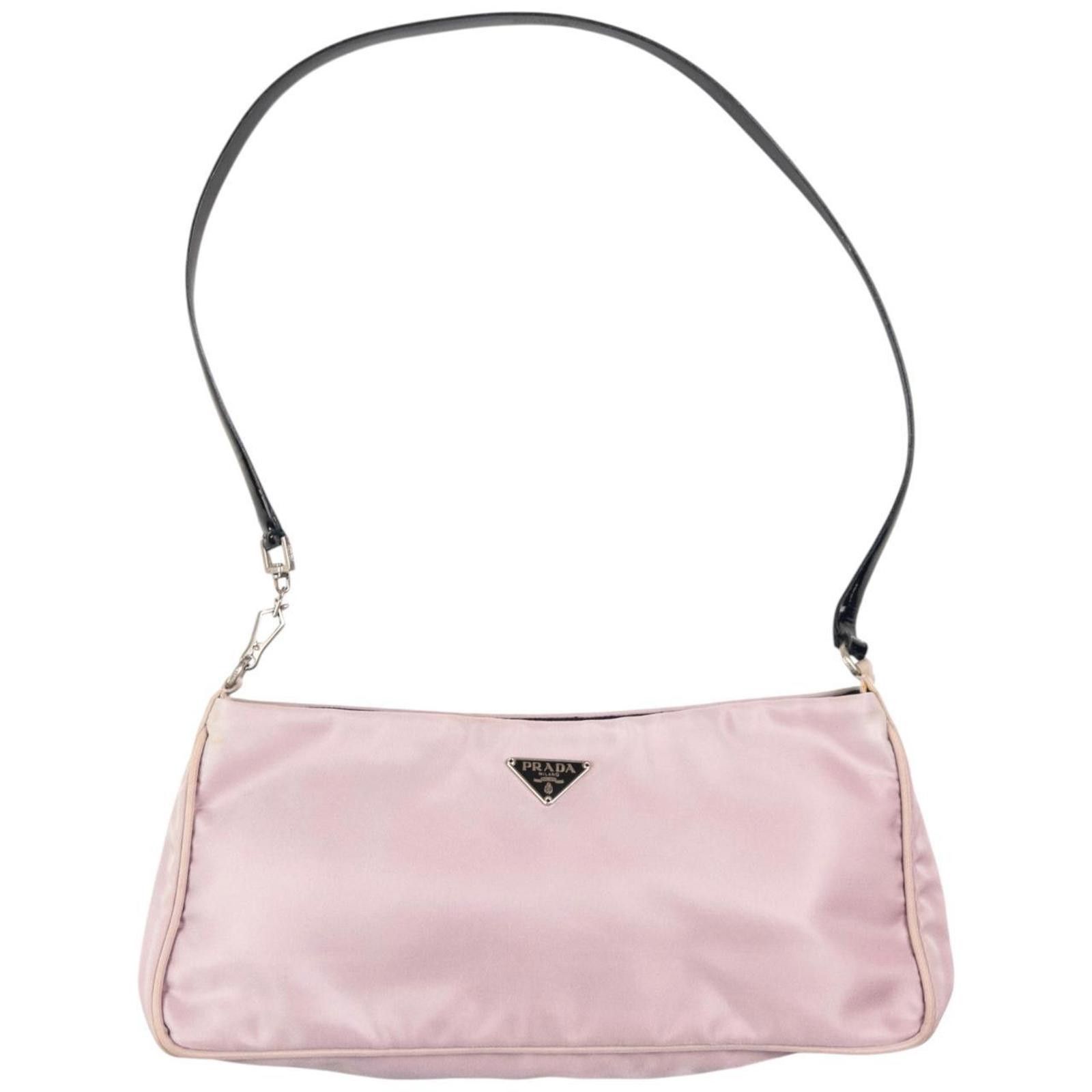 Prada Vintage Prada Mini Baguette Shoulder Bag Size ONE SIZE - 2 Thumbnail