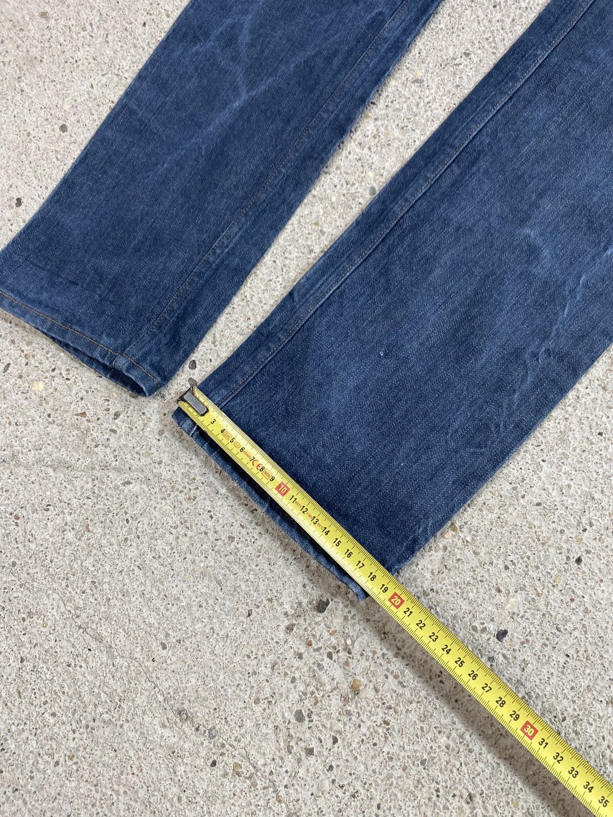 Wrangler Wrangler raw selvedge denim jeans japan shuttle loom Size US 31 - 16 Thumbnail