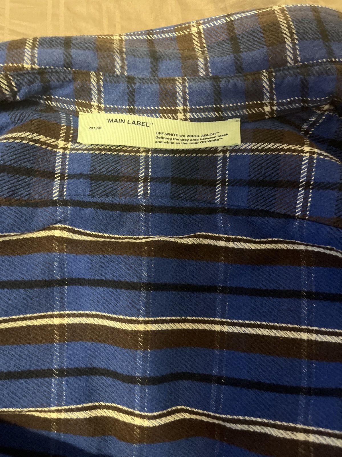 Off-White OFF-WHITE FW19 Flannel Size US XS / EU 42 / 0 - 2 Thumbnail