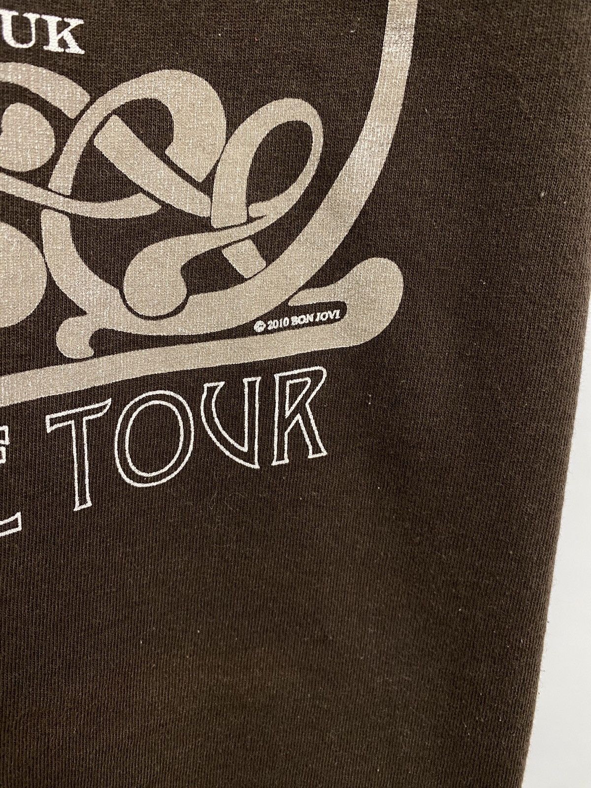 Bon Jovi 🇺🇸 Vintage 2010 Bon Jovi The Circle Tour T-Shirt Rare Retro Size US L / EU 52-54 / 3 - 10 Thumbnail