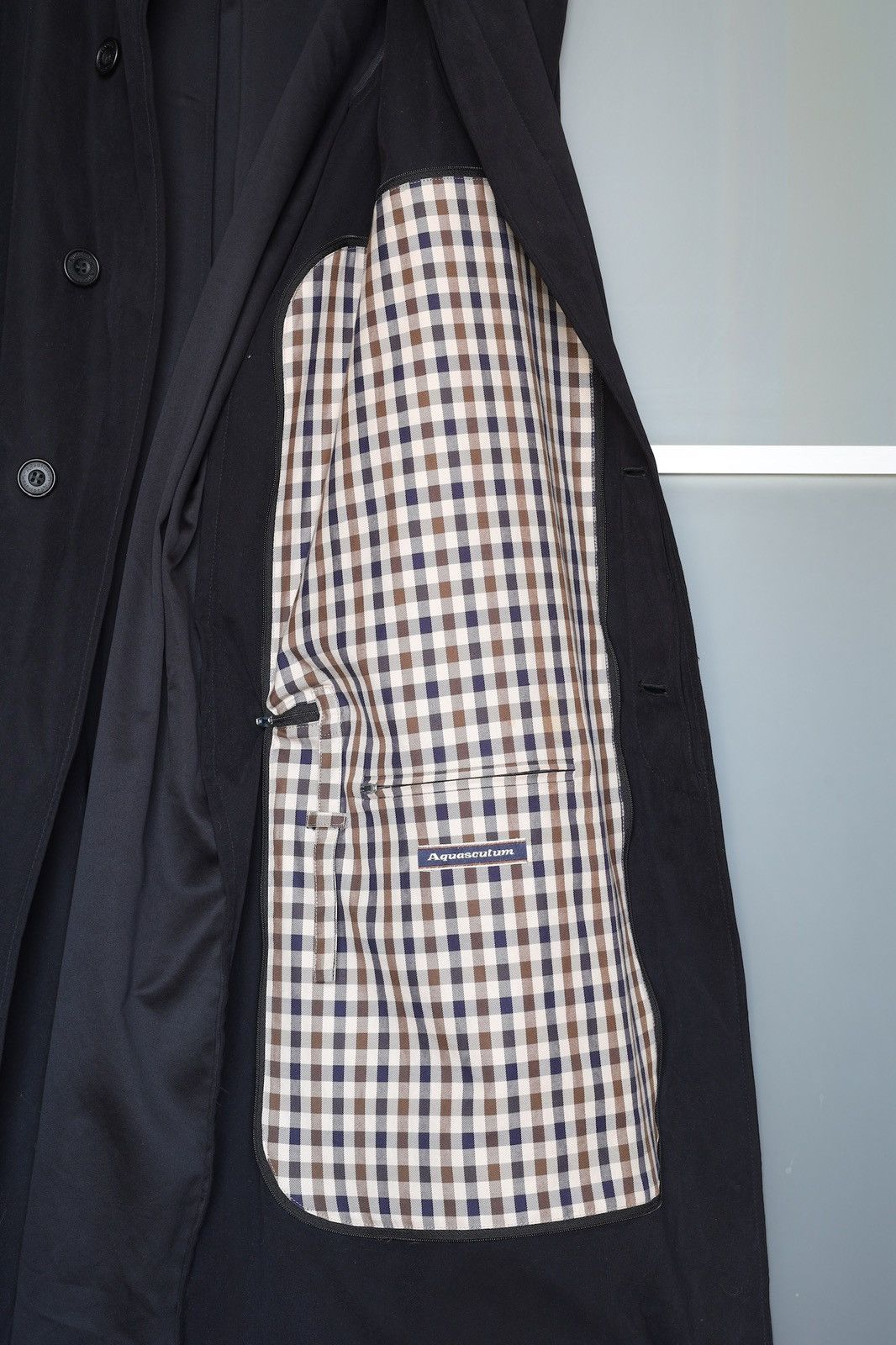 Aquascutum Aquascutum Packable Light Coat Jacket 2in1 Bag Size US XL / EU 56 / 4 - 4 Thumbnail