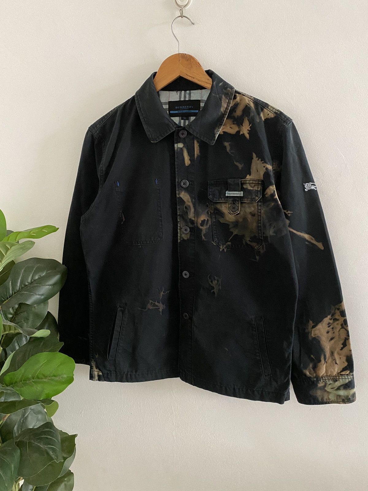 Burberry Vintage Burberry Blue Label Chore Jacket asid wash design Size US M / EU 48-50 / 2 - 1 Thumbnail