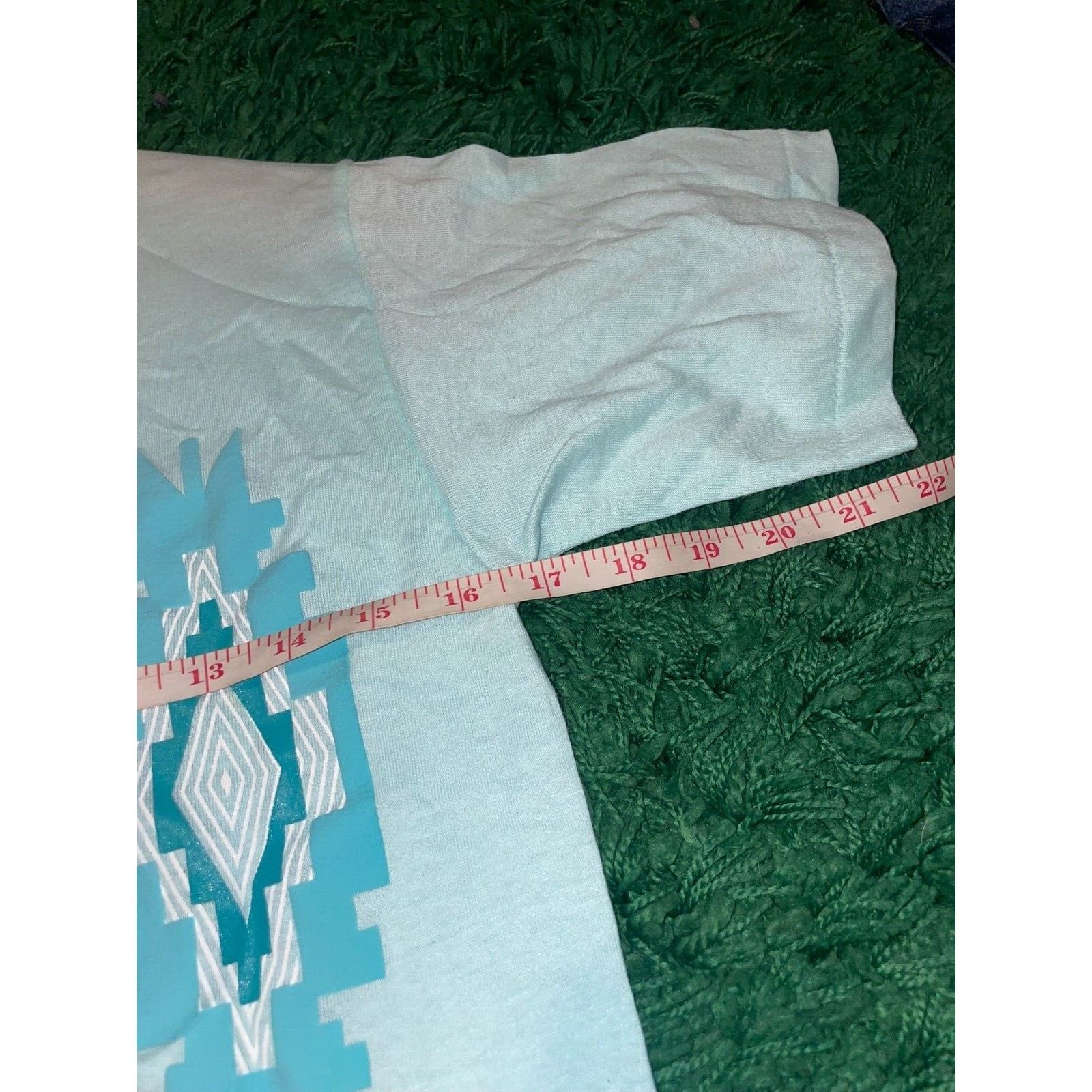 Jerzees Vintage Arizona Shirt Southwest Art Blue Tee 90s Graphic S Size US S / EU 44-46 / 1 - 12 Thumbnail
