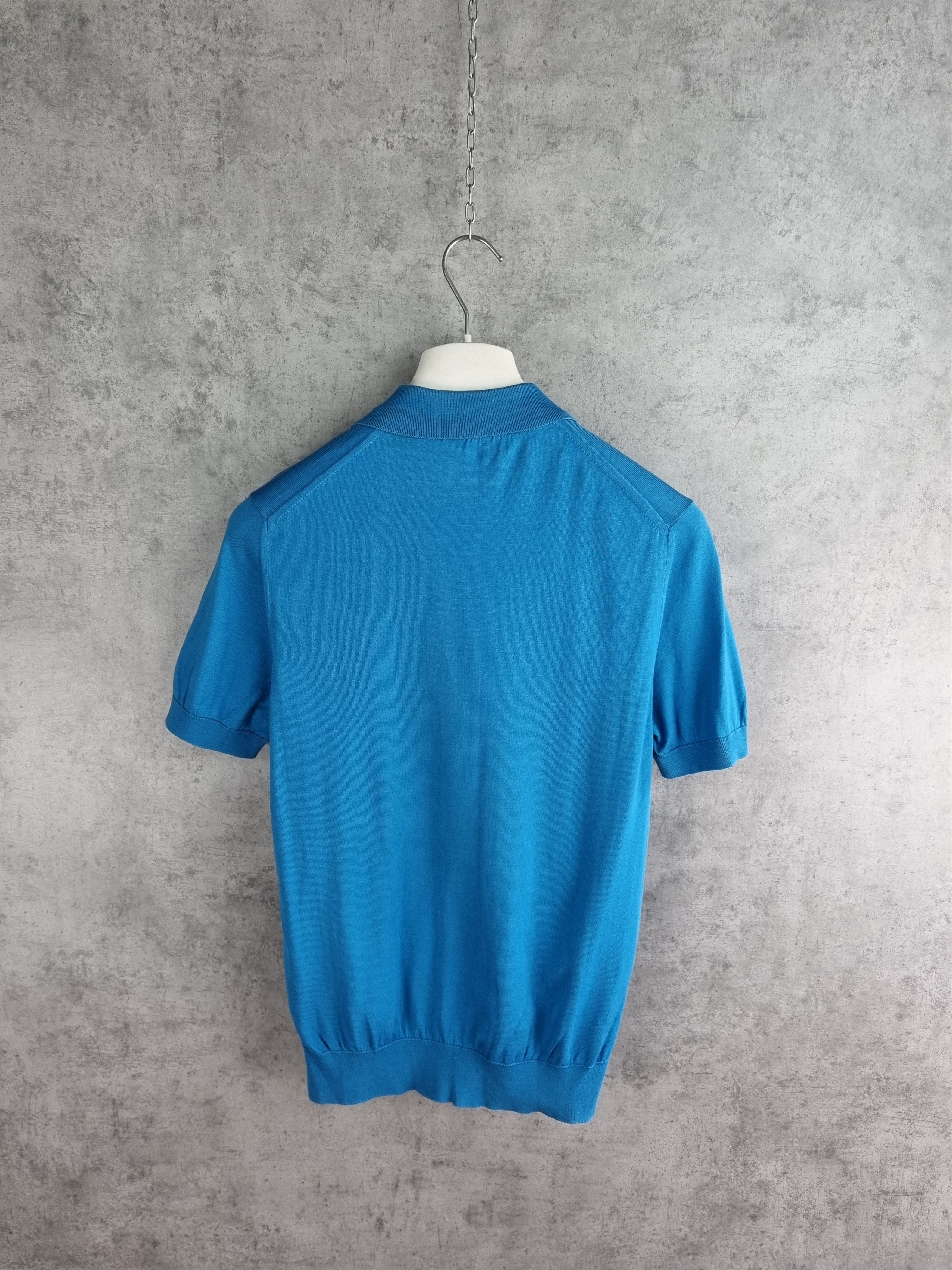 Vintage × Yves Saint Laurent 90s Yves Saint Laurent Pour Homme Vintage Polo Tee Shirt Size US M / EU 48-50 / 2 - 12 Thumbnail