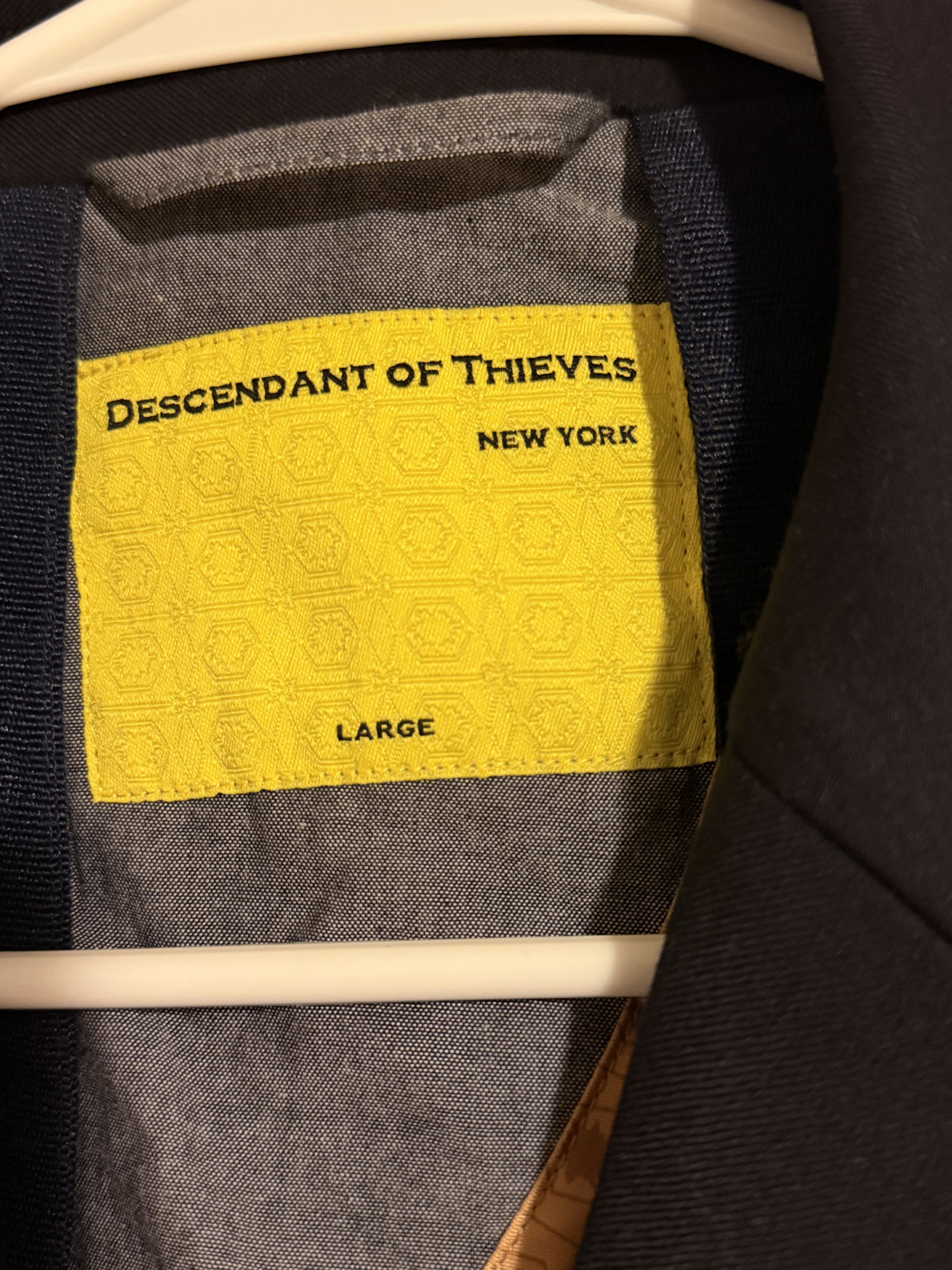 Descendant of Thieves Men's School Daze Navy Blazer (size large) Size 42R - 4 Thumbnail