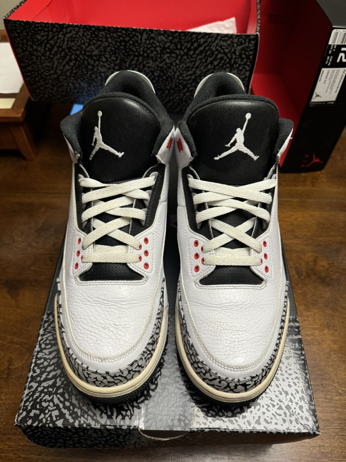 Jordan Brand × Nike Air Jordan 3 Retro “Infrared” Size US 12 / EU 45 - 3 Thumbnail