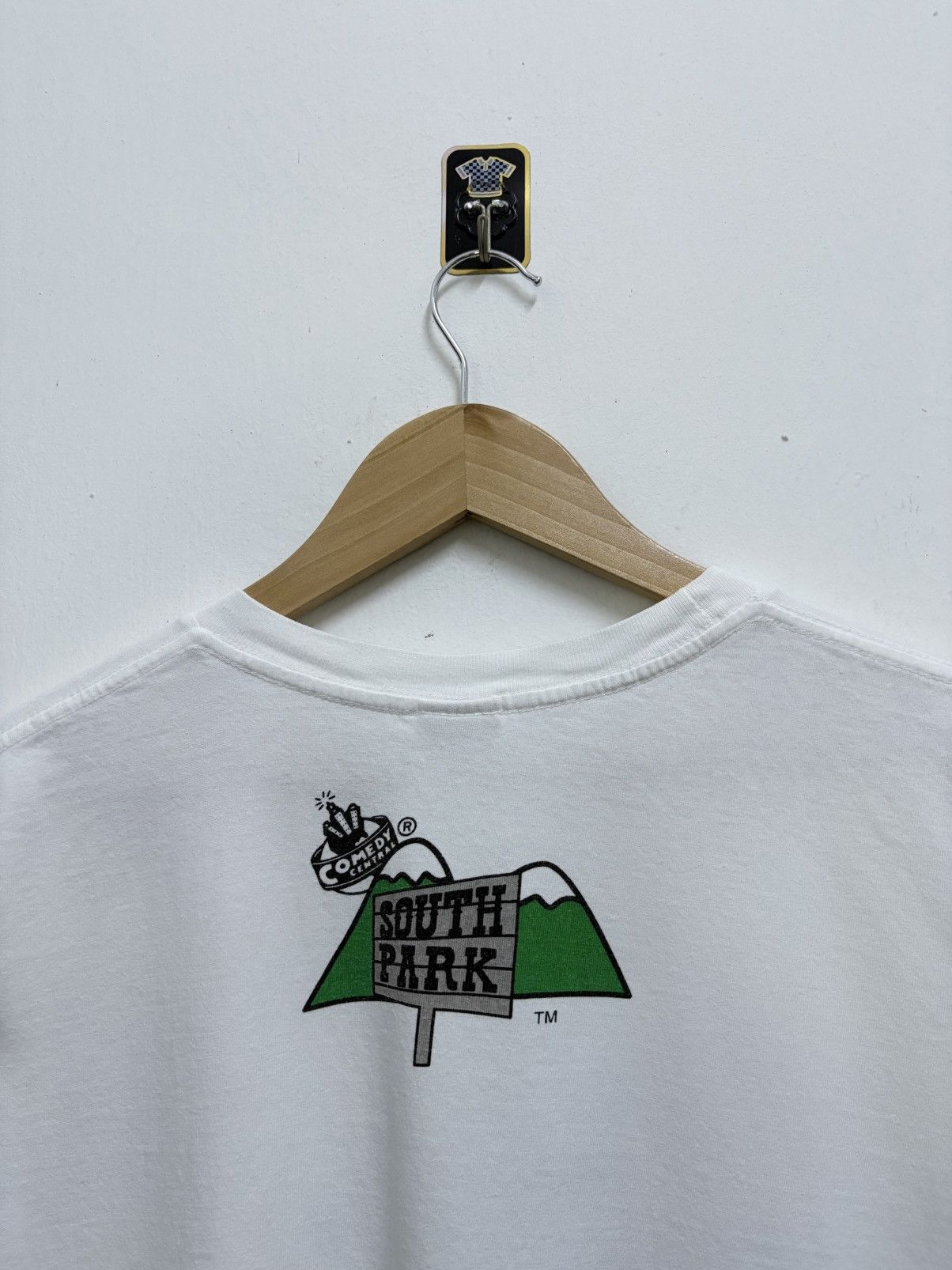 Vintage 2000's Bootleg South Park " Wanna Play Rough ? " T-Shirt Size US L / EU 52-54 / 3 - 4 Thumbnail