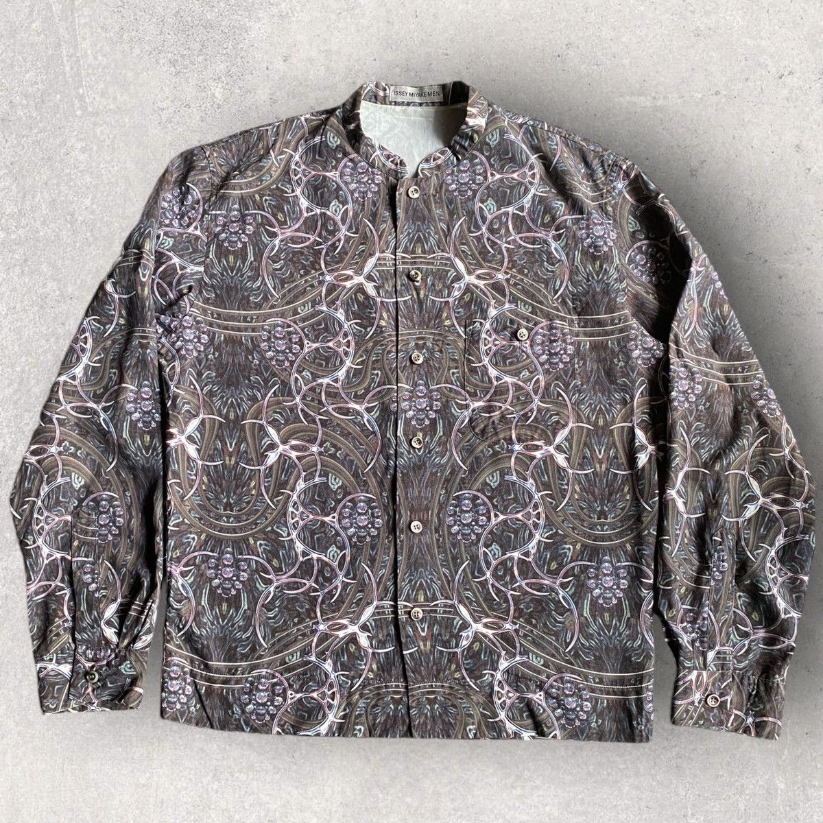 Issey Miyake Vintage 1998 Tribal Biomechanical “Geiger Style” Shirt Size US M / EU 48-50 / 2 - 1 Thumbnail