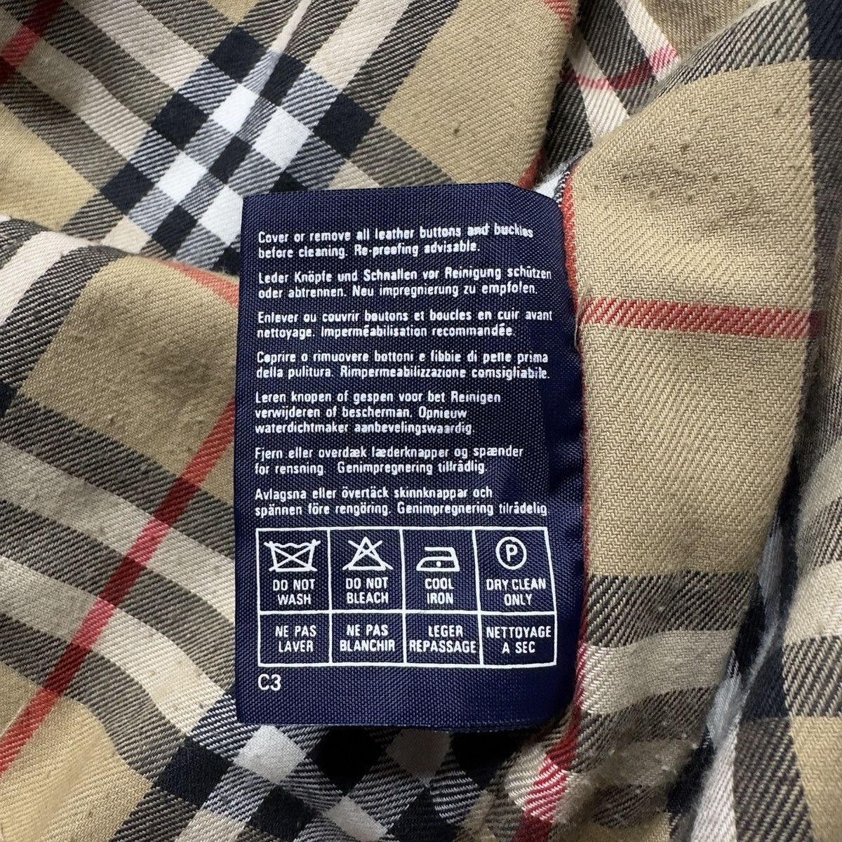 Burberry Burberry trench coat nova check vintage Size L / US 10 / IT 46 - 5 Thumbnail
