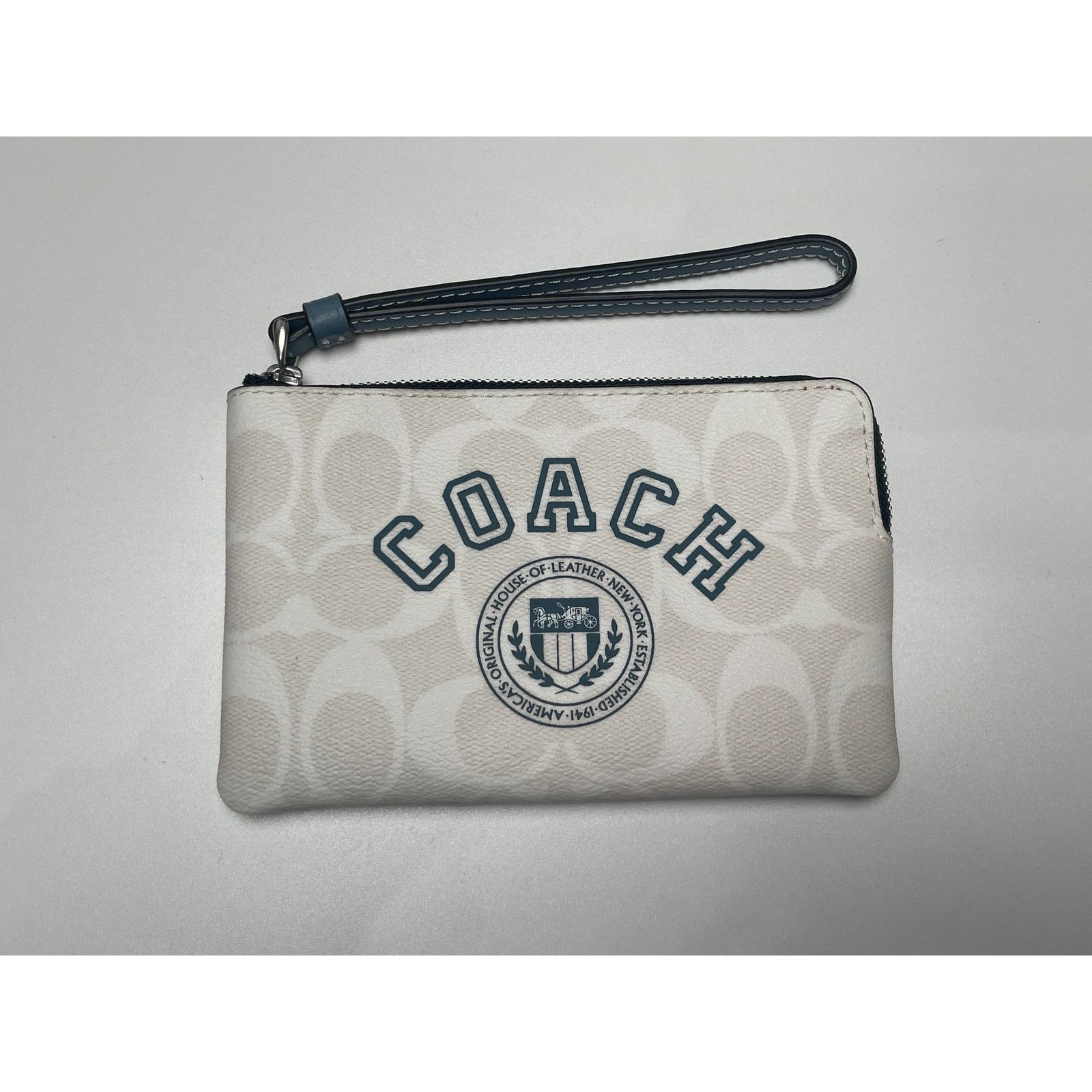Coach Coach Corner Zip Wristlet Wallet Signature Canvas Chalk new Size ONE SIZE - 10 Thumbnail