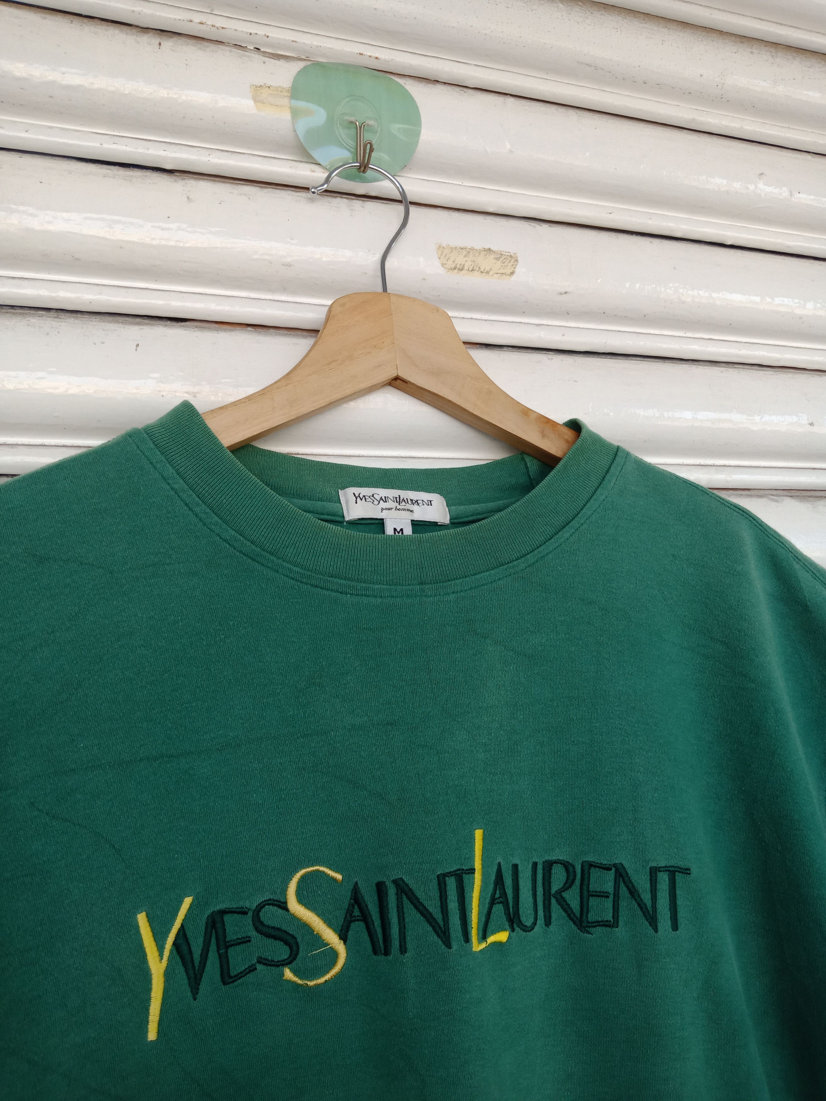 Yves Saint Laurent Yves Saint Laurent Embroid Spell Out Size US L / EU 52-54 / 3 - 5 Thumbnail