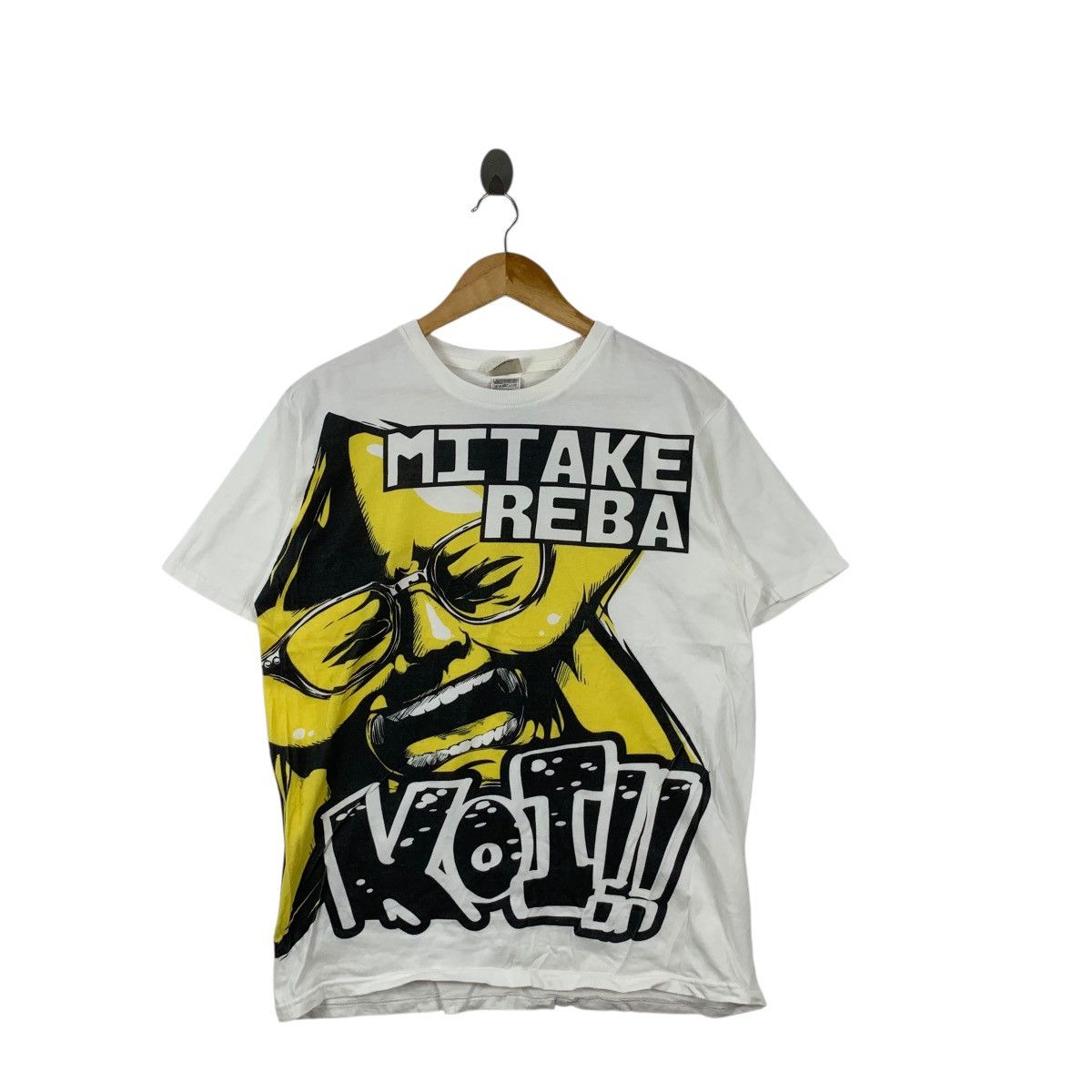 Band Tees OSHI KATO PIZZA RADIO Nico Music King Tee Shirt Top Japan Size US XL / EU 56 / 4 - 3 Thumbnail