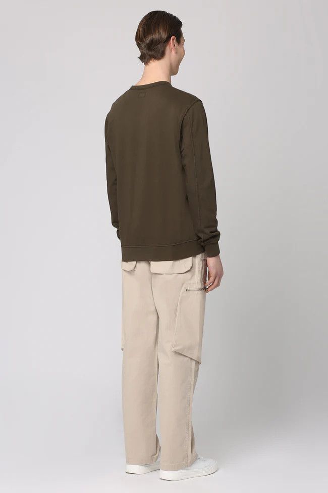C.P. Company o1y1224 Crewneck Sweater in Military Green Size US L / EU 52-54 / 3 - 5 Thumbnail