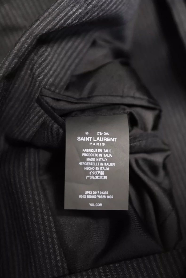 Saint Laurent Paris Saint Laurent Paris Wool mohair suit jacket-2506 Size US L / EU 52-54 / 3 - 5 Thumbnail