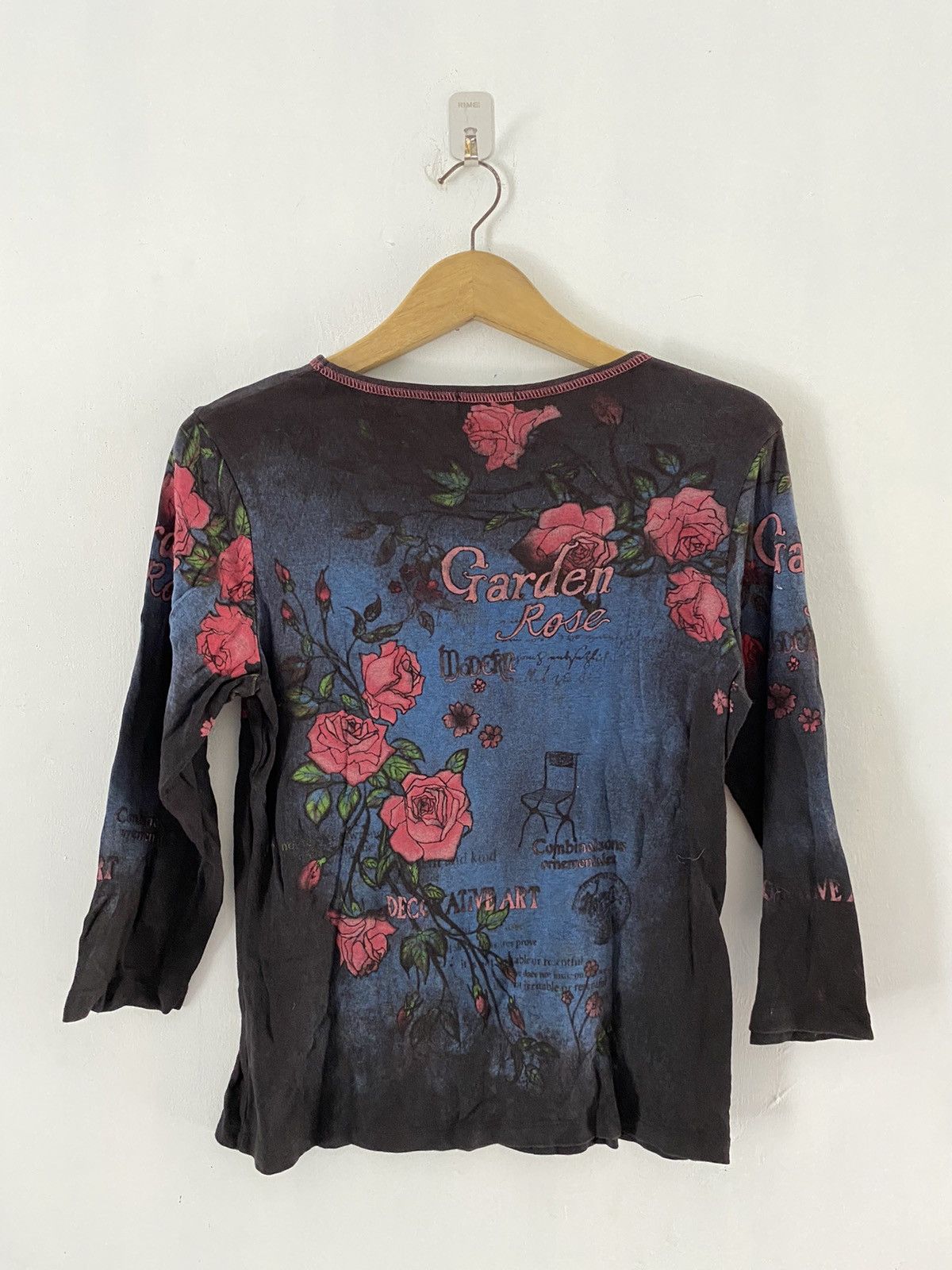 Beauty Beast × Hysteric Glamour × Japanese Brand Garden rose longsleeve jpg style Size US M / EU 48-50 / 2 - 2 Thumbnail