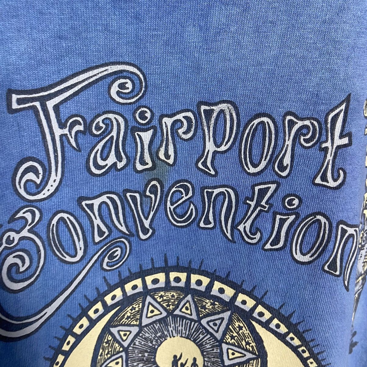 Band Tees × Vintage Vintage 90s Fairport Convention Tour Band Tie Dye T-Shirt Size US XL / EU 56 / 4 - 7 Thumbnail