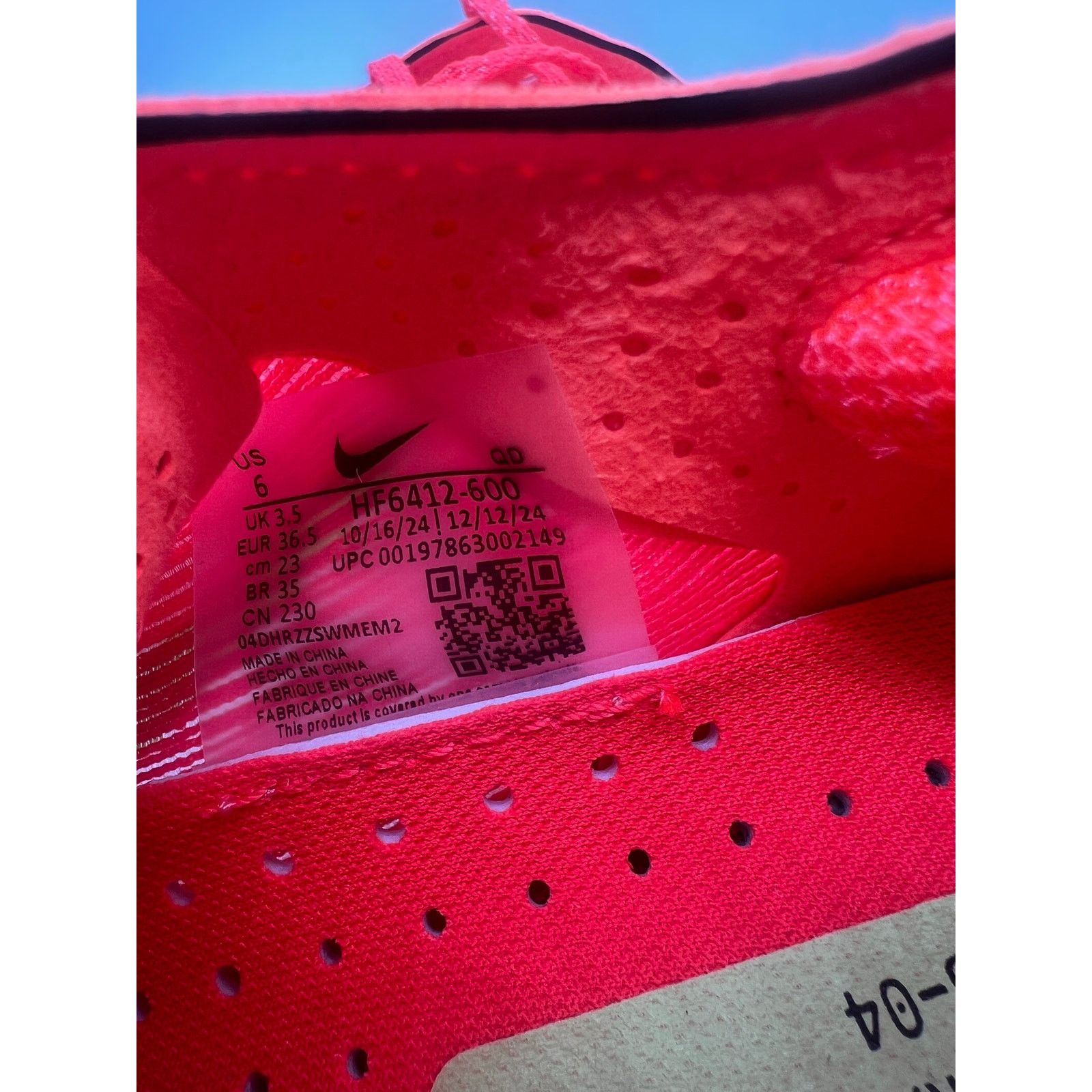 Nike Nike ZoomX VaporFly Next% 4 “Bright Crimson Lime Green” Size US 6 / IT 36 - 6 Thumbnail