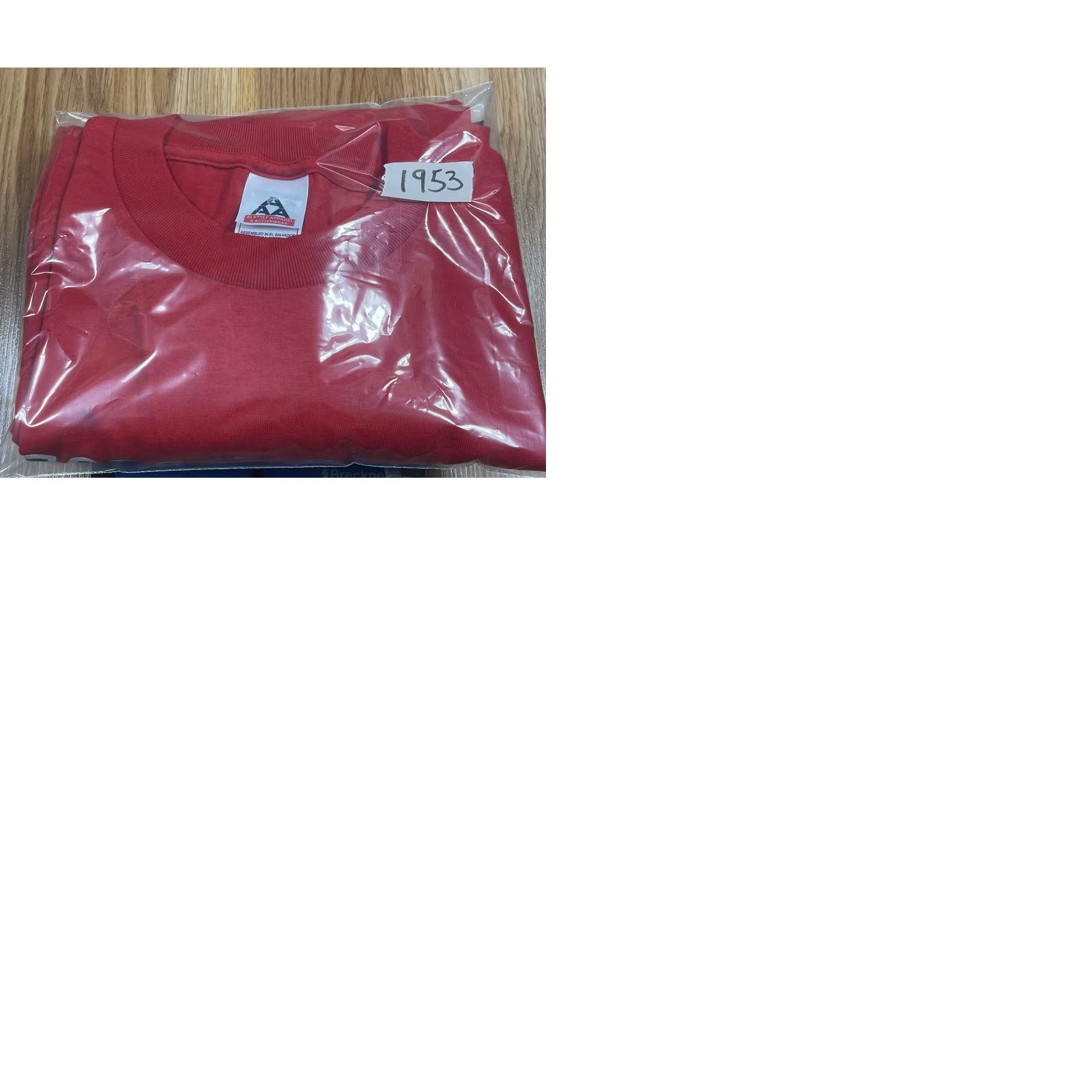 AAA AAA Alstyle Apparel Activewear T-Shirt Mens L Large San Diego Zoo Short Sleeve Red Cotton Regular Crew Neck Shirt Size US L / EU 52-54 / 3 - 9 Thumbnail