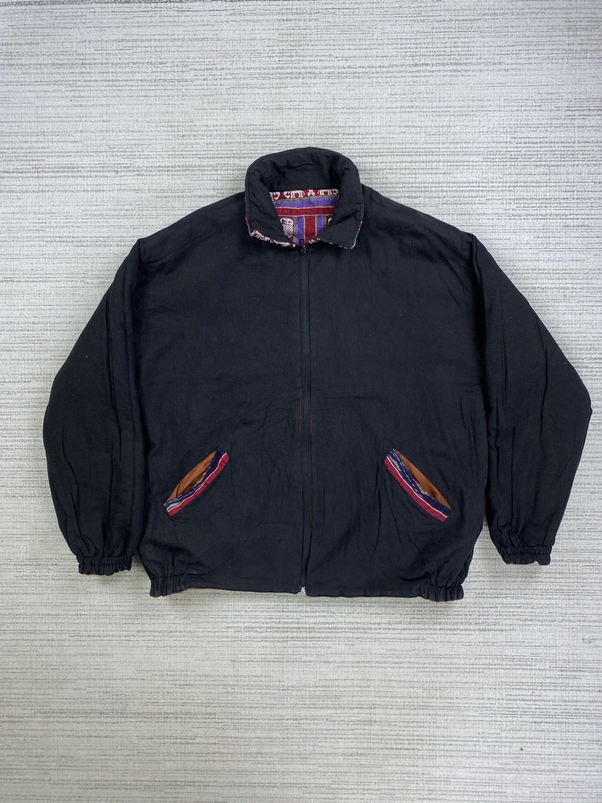 Designer × Japanese Brand Vintage Navajo Chimayo Native Style Reversible Jacket Size US L / EU 52-54 / 3 - 2 Thumbnail