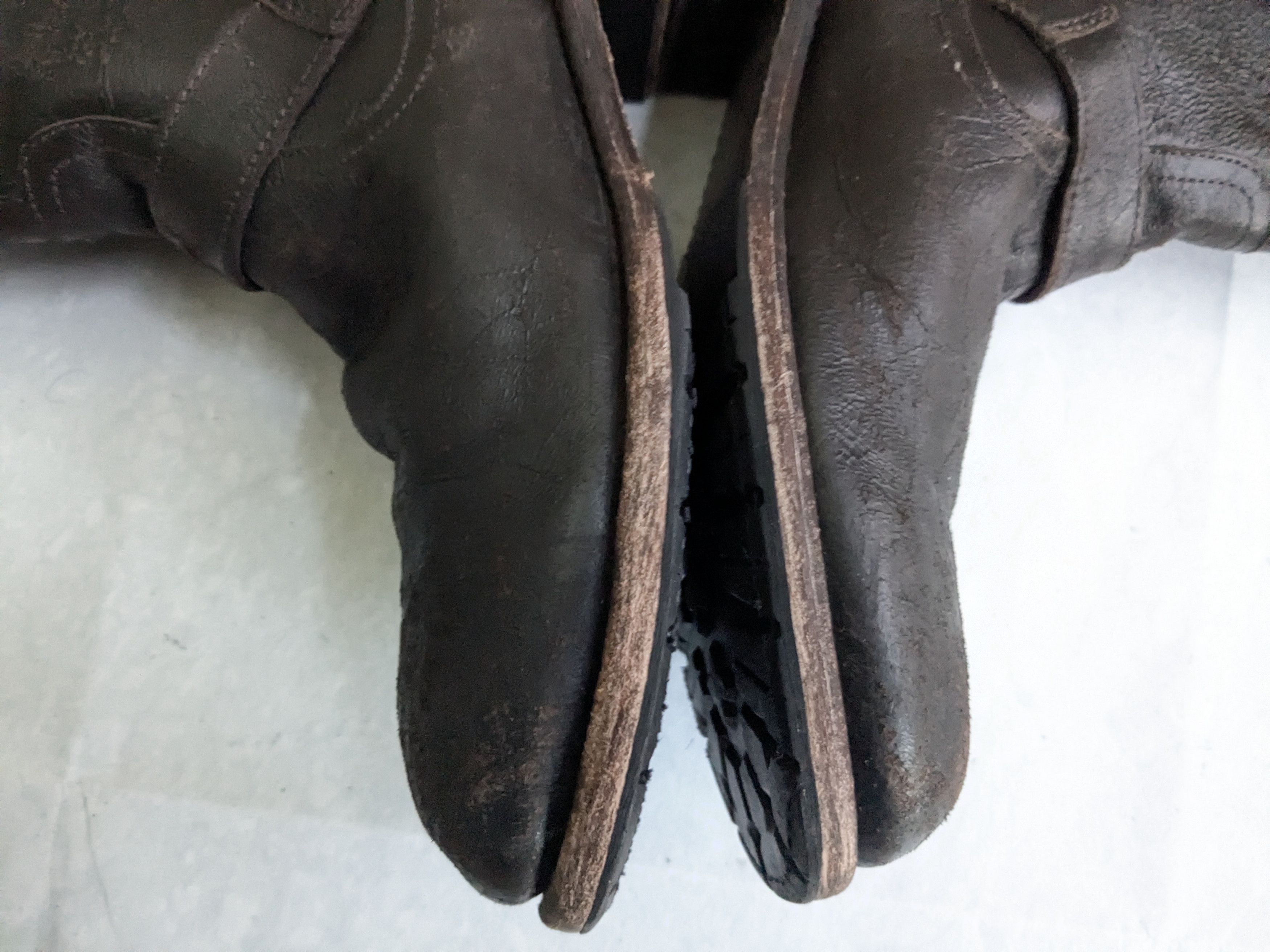 Frye Frye Engineer Boots Brown Leather 11.5 D Leather Buckle Size US 11.5 / EU 44-45 - 9 Thumbnail