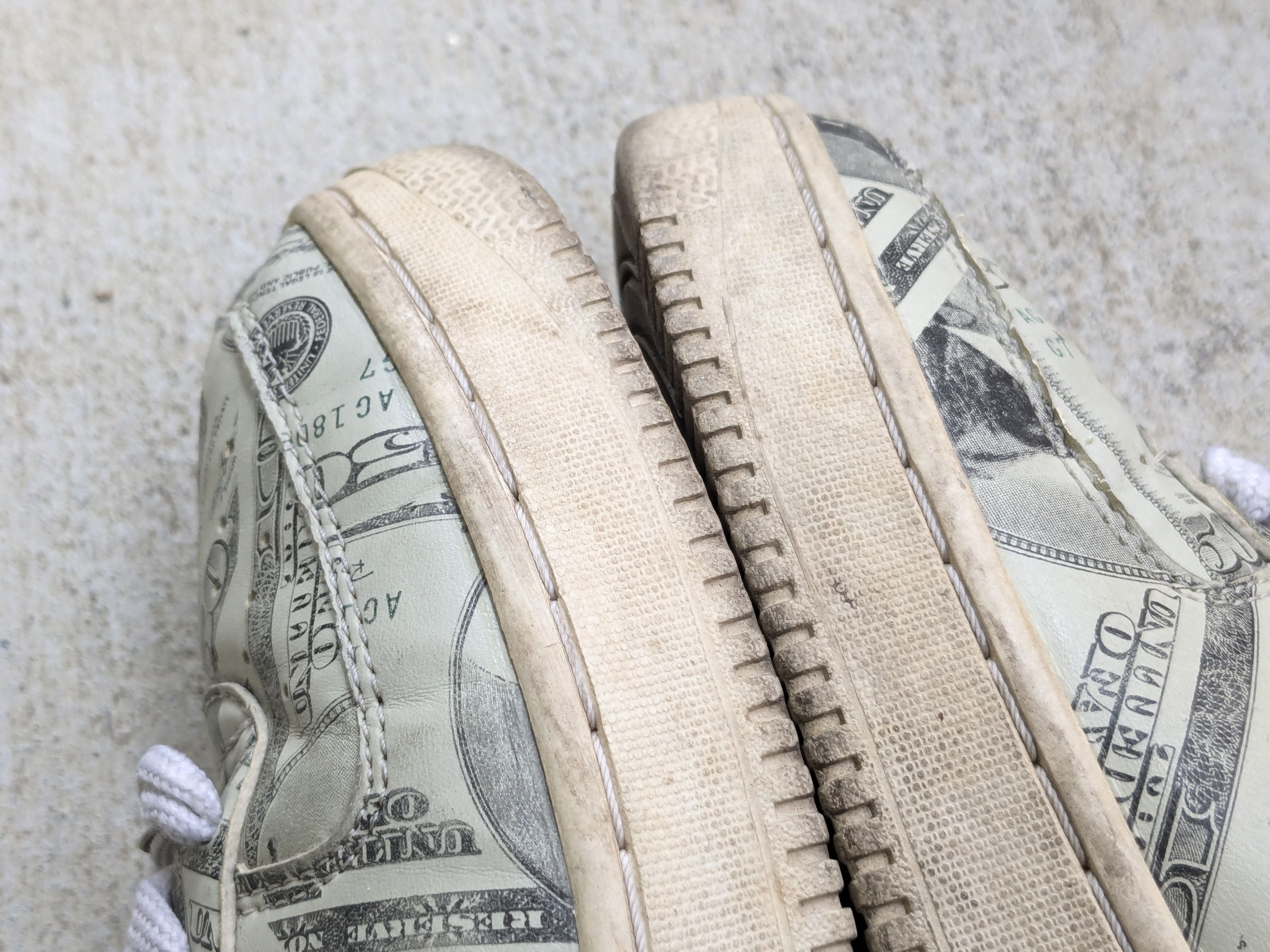 Makaveli Vintage Makaveli Tupac Shakur 8.5 Dollar Bill Size US 8.5 / EU 41-42 - 10 Thumbnail