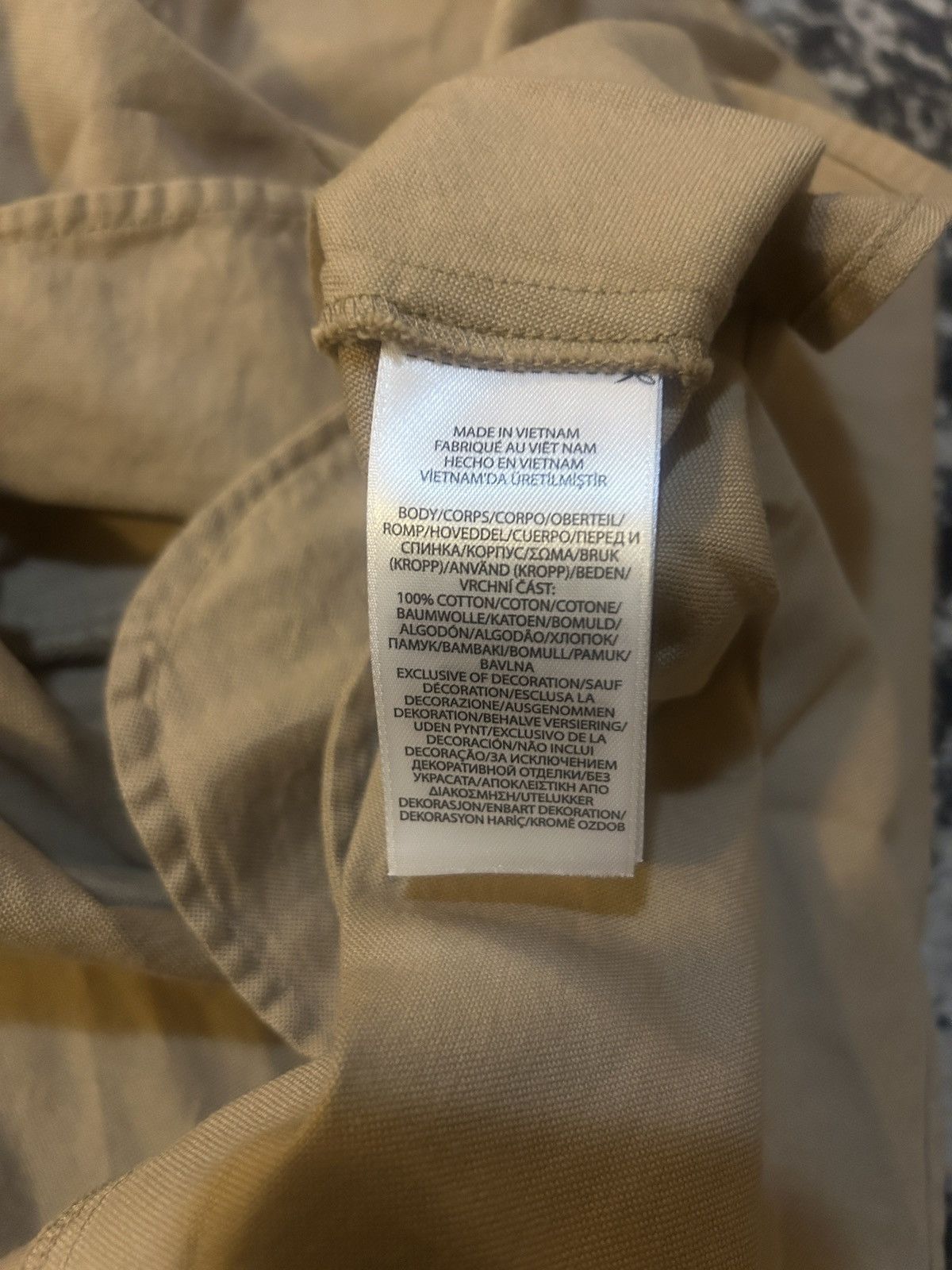 Polo Ralph Lauren Polo Ralph Lauren Cotton Oxford Shirtdress size US 8 Khaki Size M / US 6-8 / IT 42-44 - 4 Thumbnail