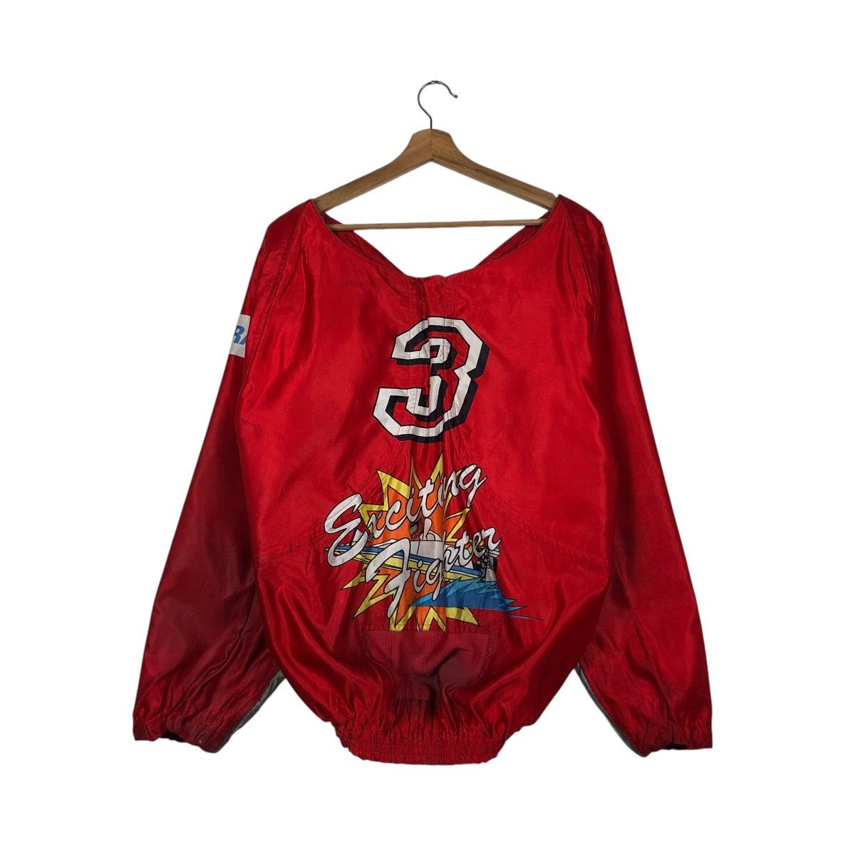 Japanese Brand × Vintage 📌Vintage Bomber Jacket Boat Race Big Logo Rich Red Size US M / EU 48-50 / 2 - 1 Thumbnail