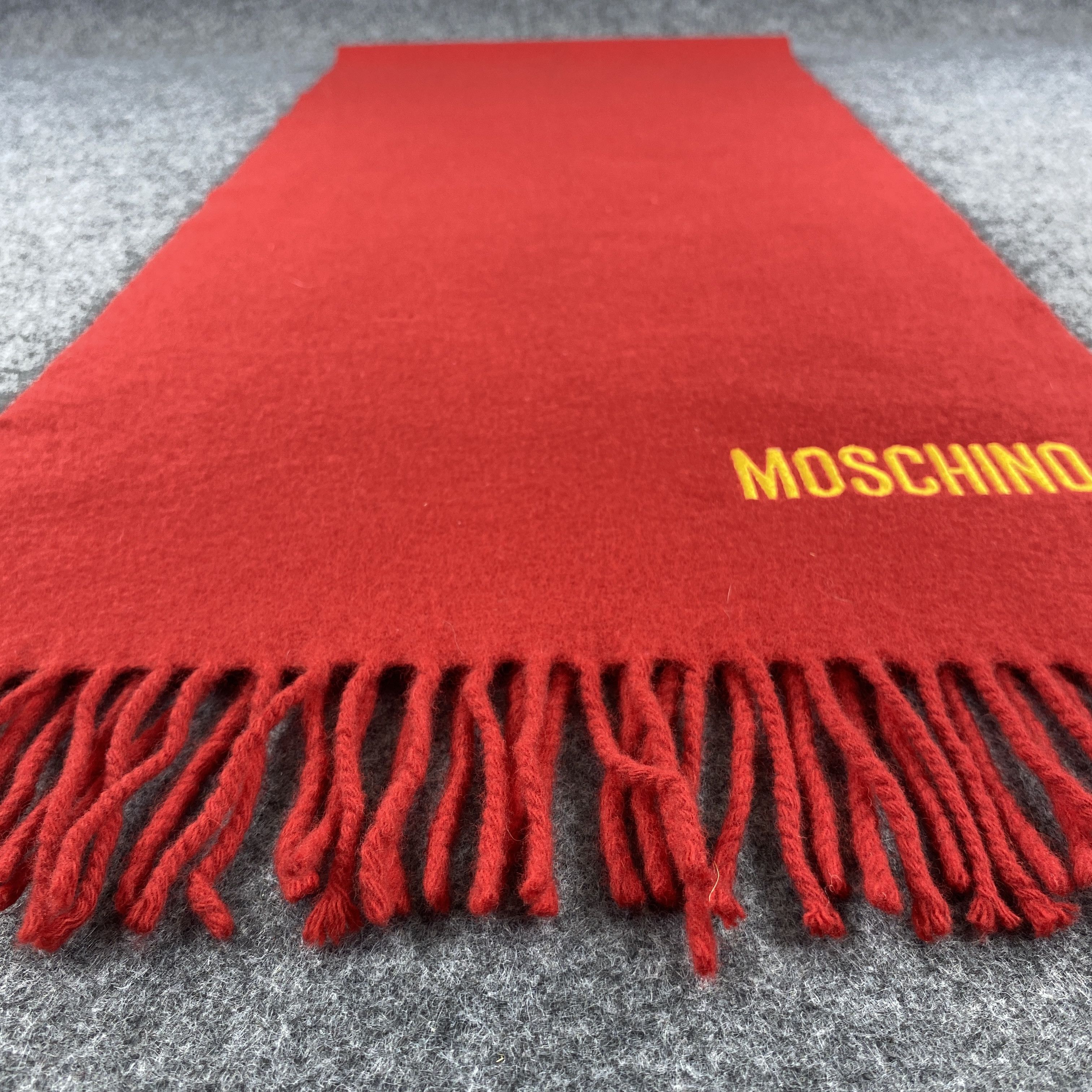 Moschino × Vintage GF10398 Moschino Scarf Neck Wear Muffler Size ONE SIZE - 5 Thumbnail