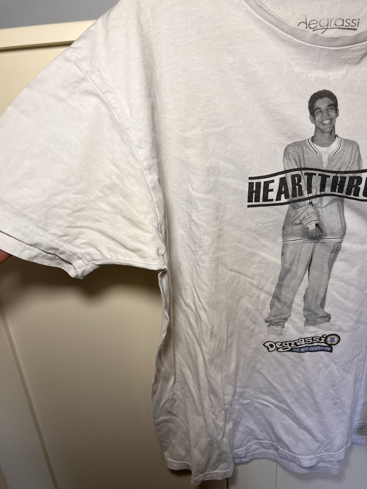Vintage Vintage Drake Degrassi Heartthrob wheelchair jimmy t-shirt Size US XL / EU 56 / 4 - 5 Thumbnail